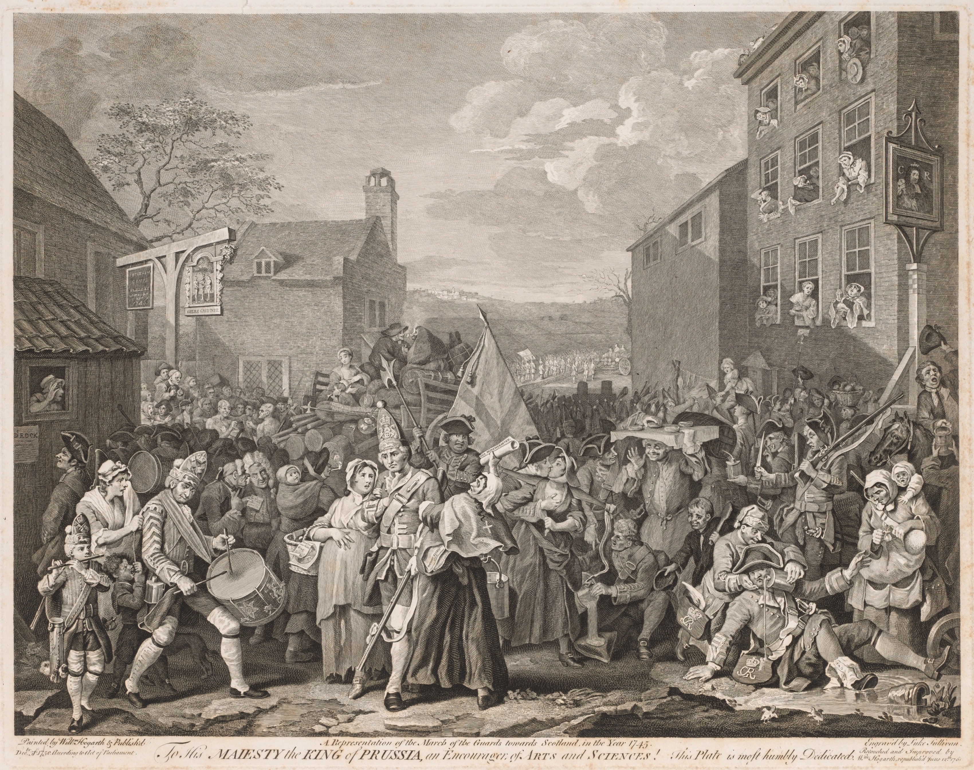March to Finchley in the Year 1746 (After Hogarth)