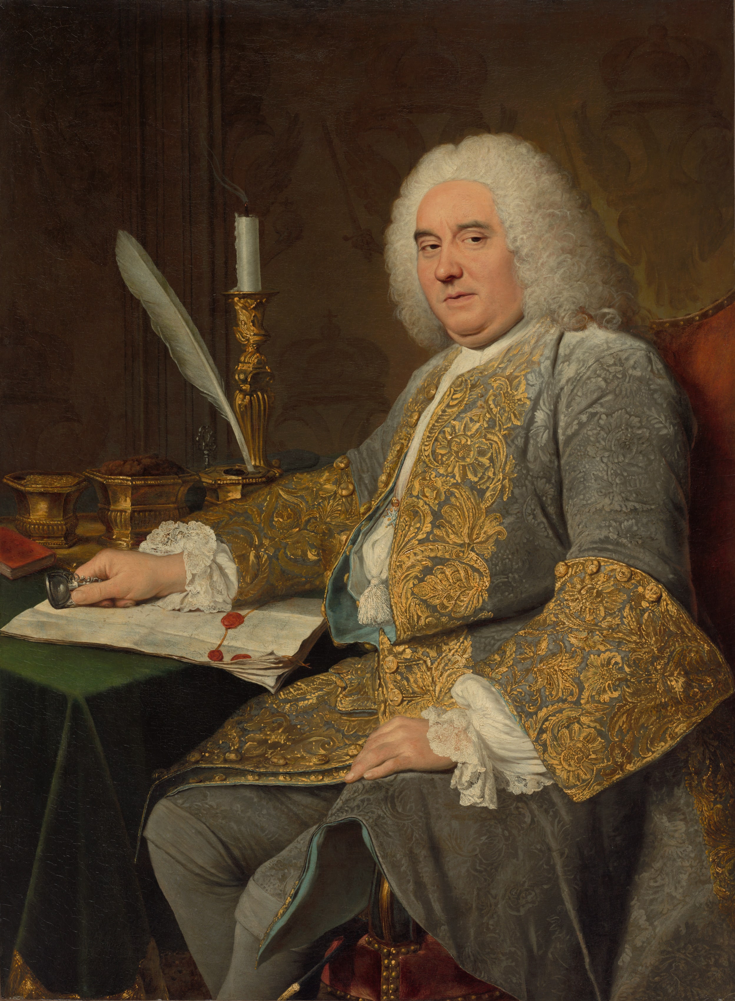 Portrait of Jean-Gabriel du Theil at the Signing of the Treaty of Vienna