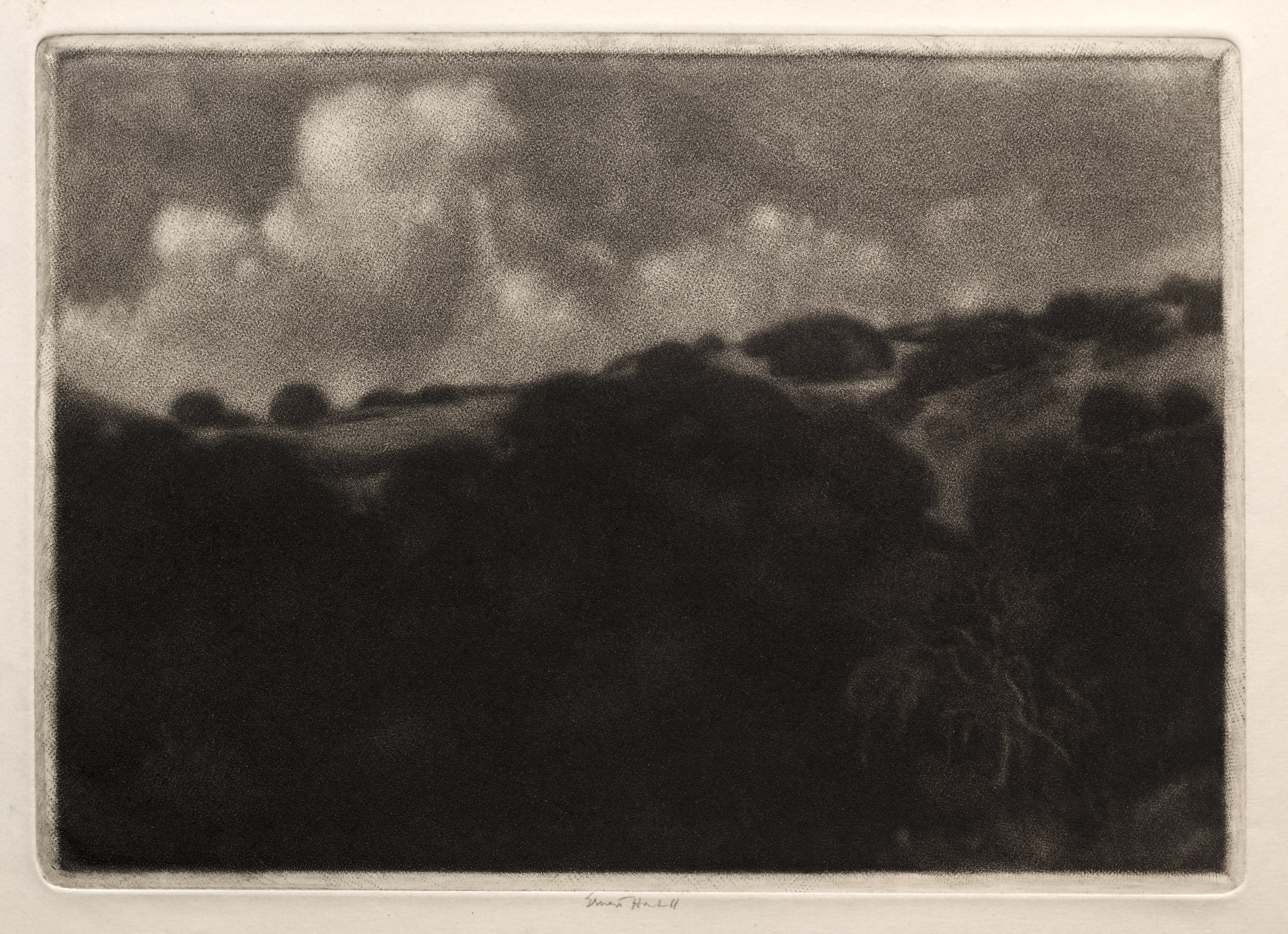 Night - California Hills