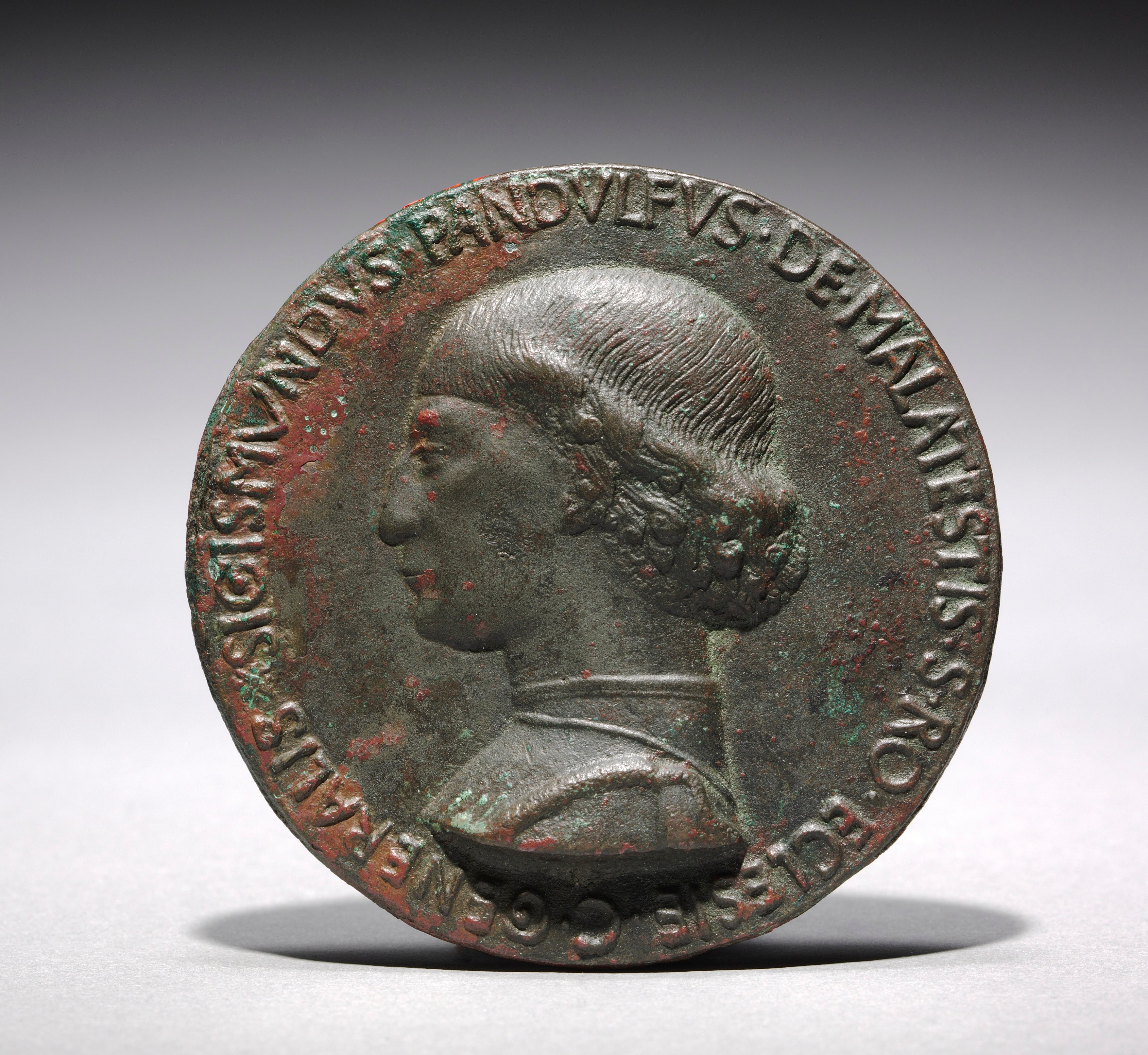 Portrait of Sigismondo Pandolfo Malatesta, Lord of Rimini and Fano (obverse)