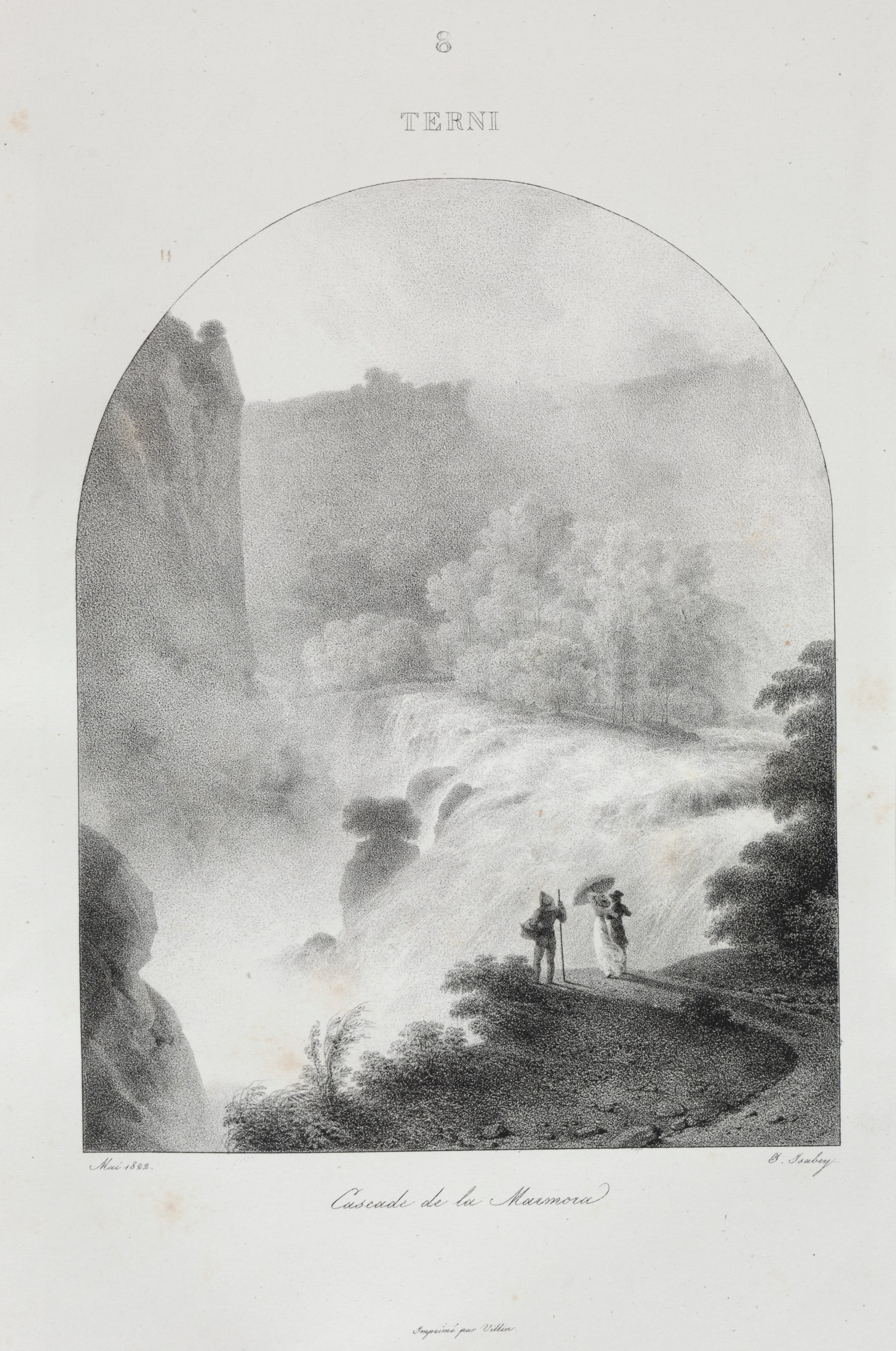 Voyage en Italie en 1822