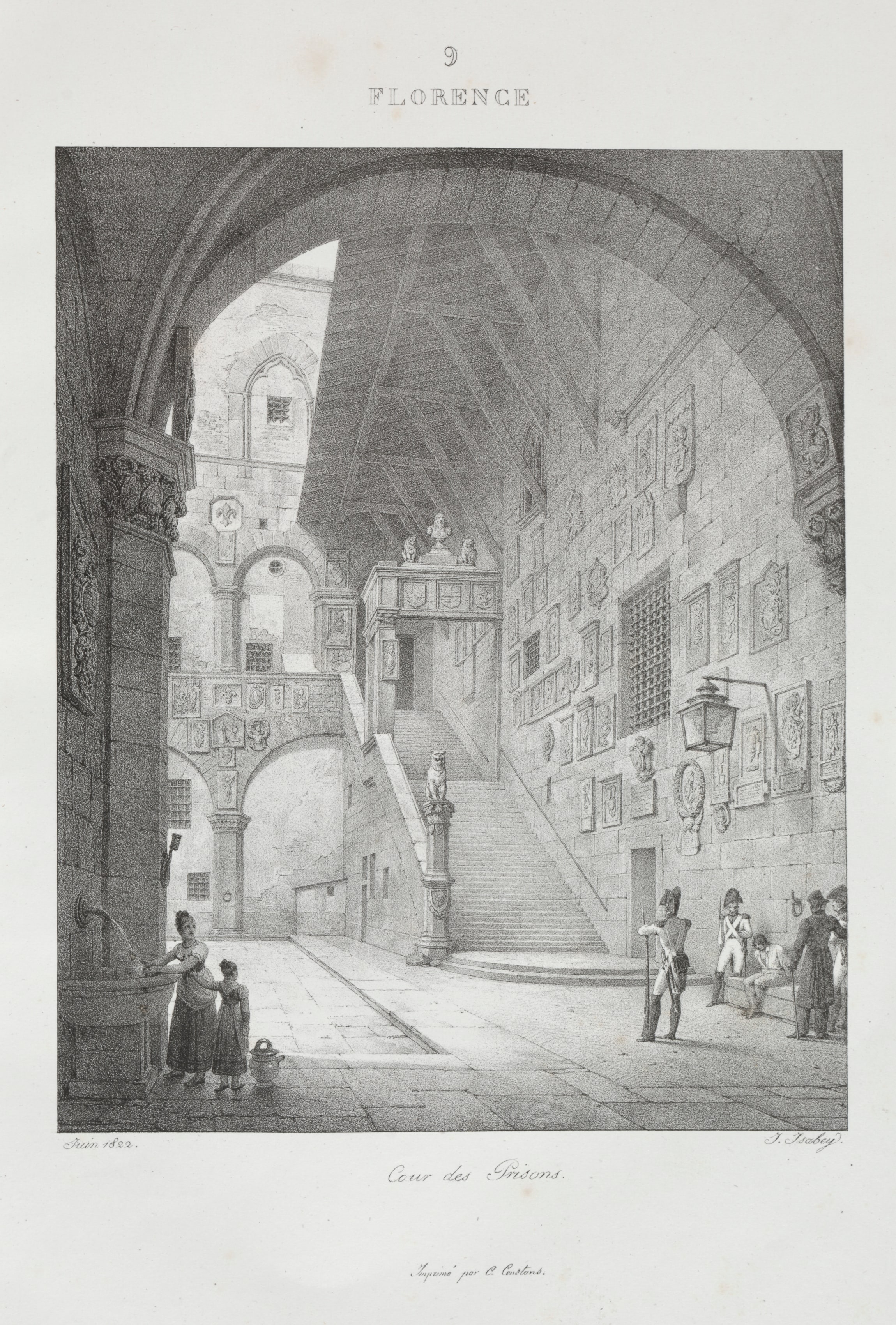 Voyage en Italie en 1822