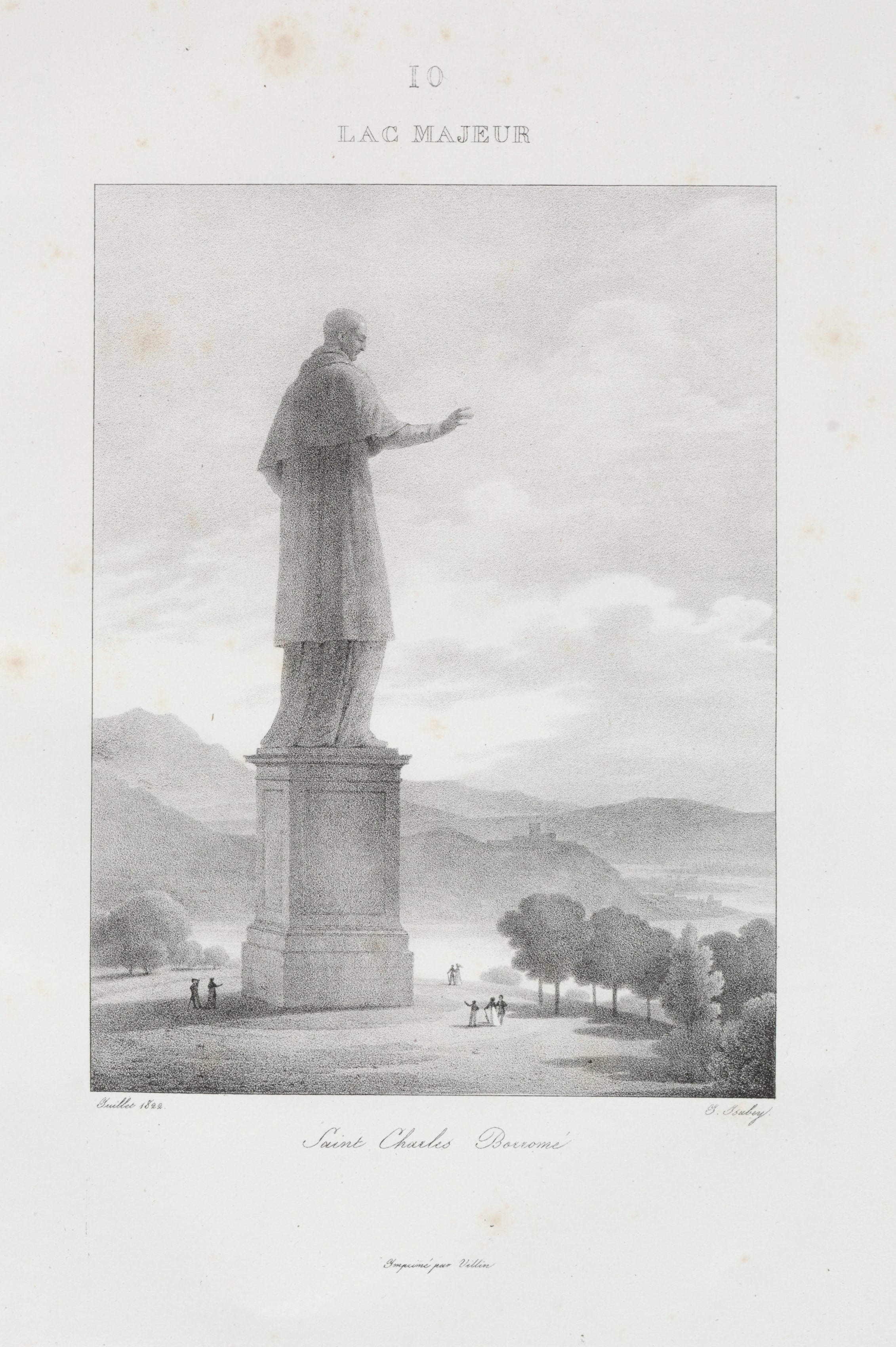 Voyage en Italie en 1822
