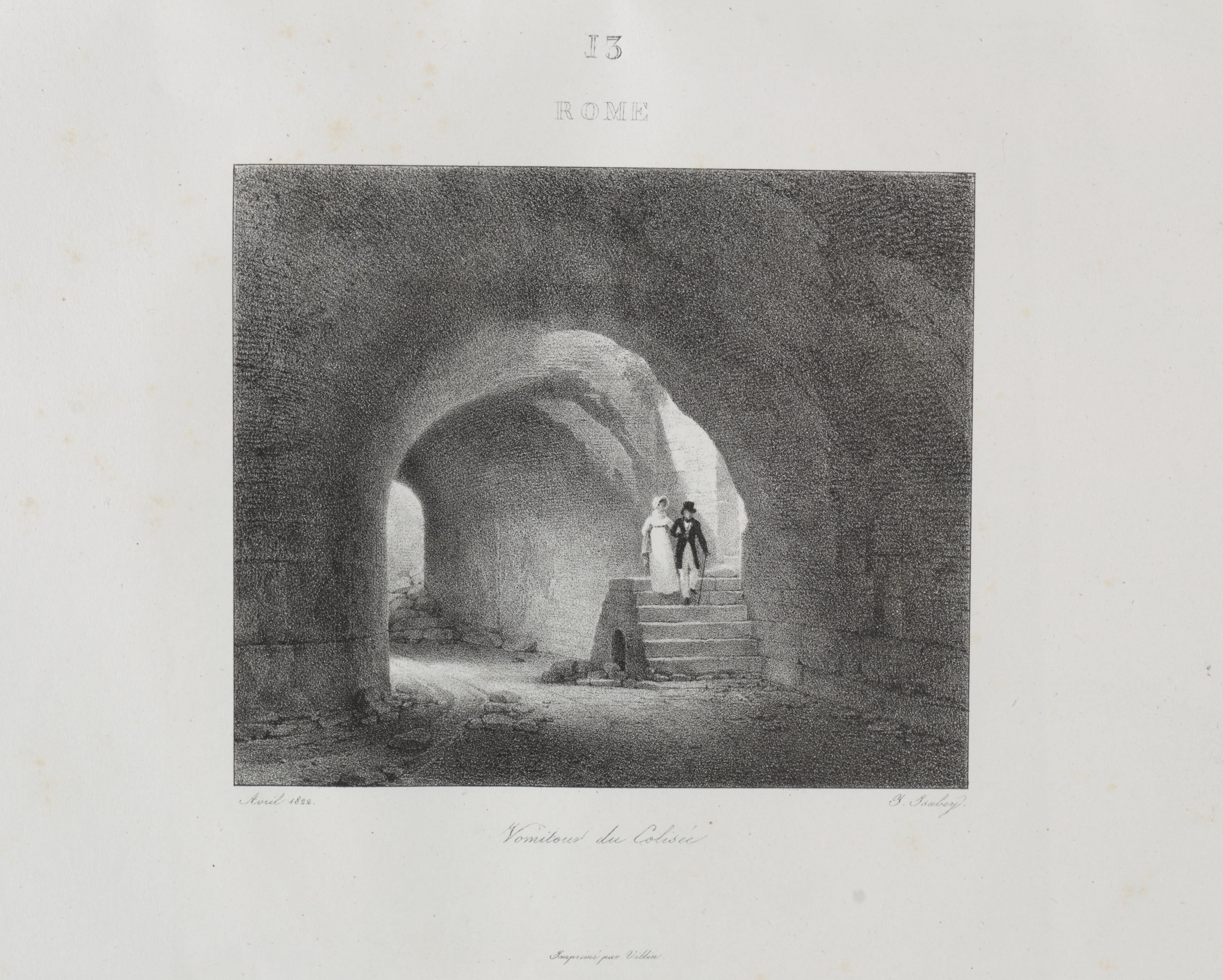 Voyage en Italie en 1822