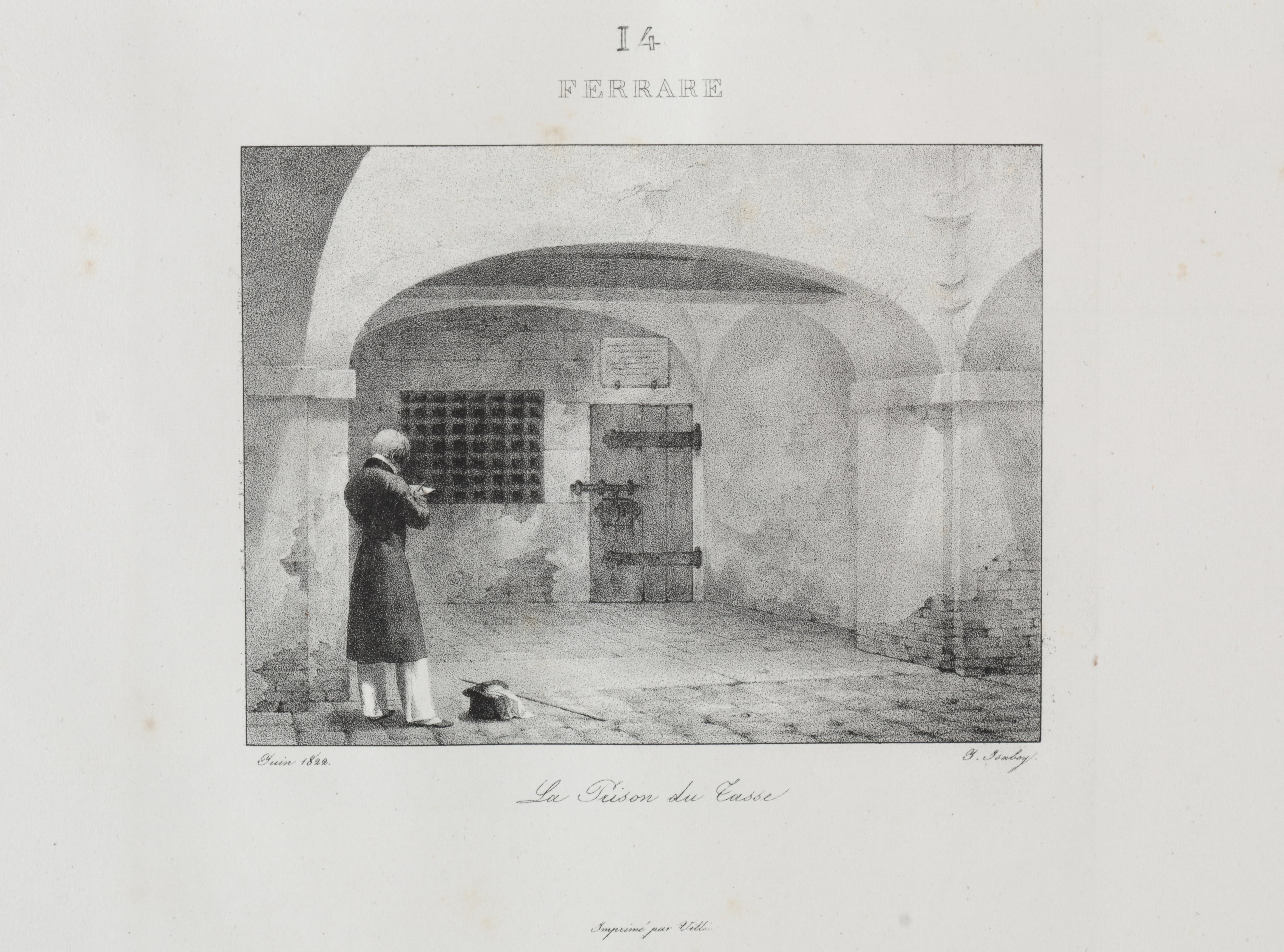 Voyage en Italie en 1822