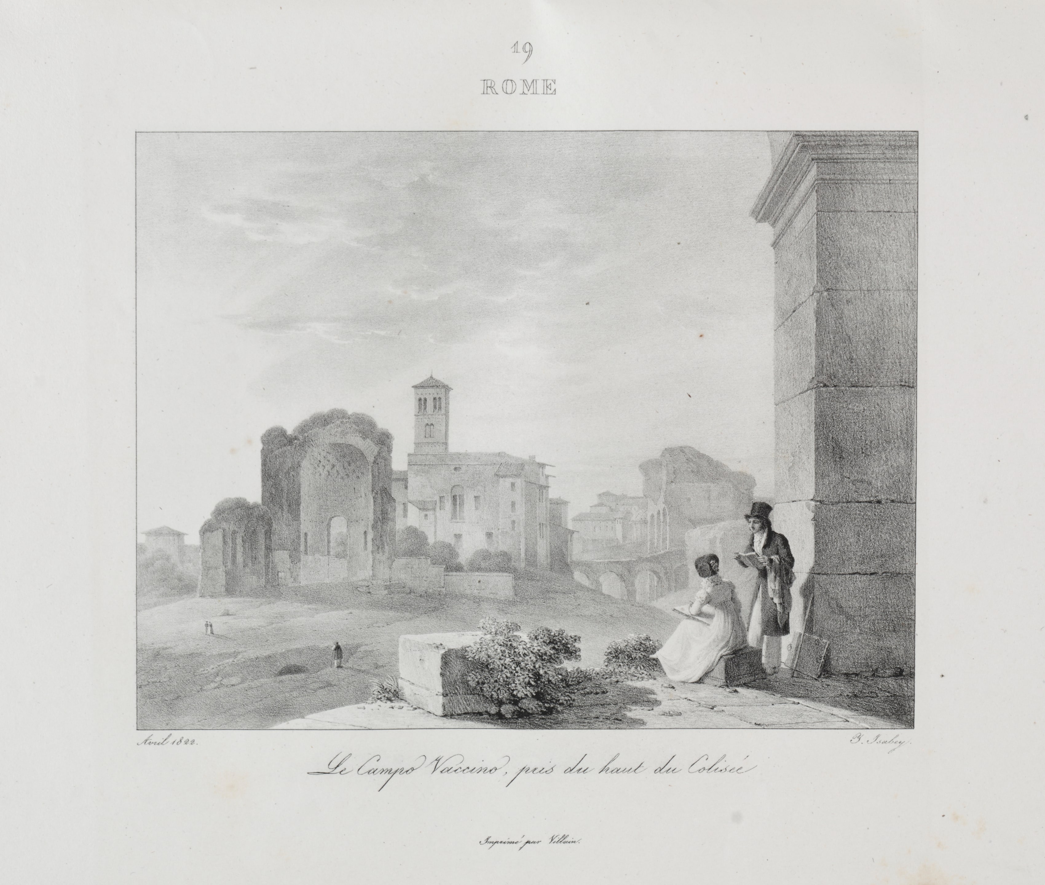 Voyage en Italie en 1822
