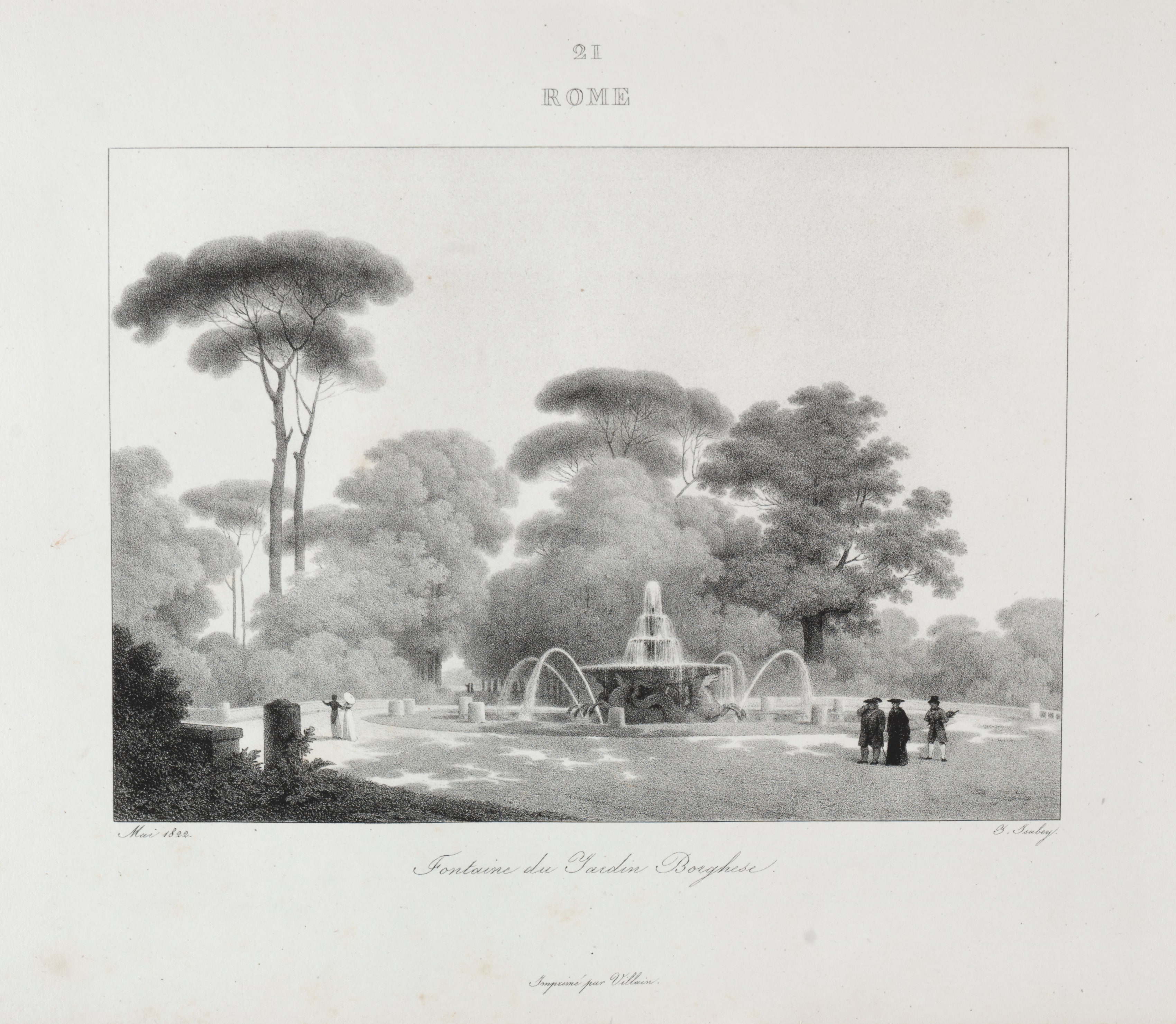 Voyage en Italie en 1822