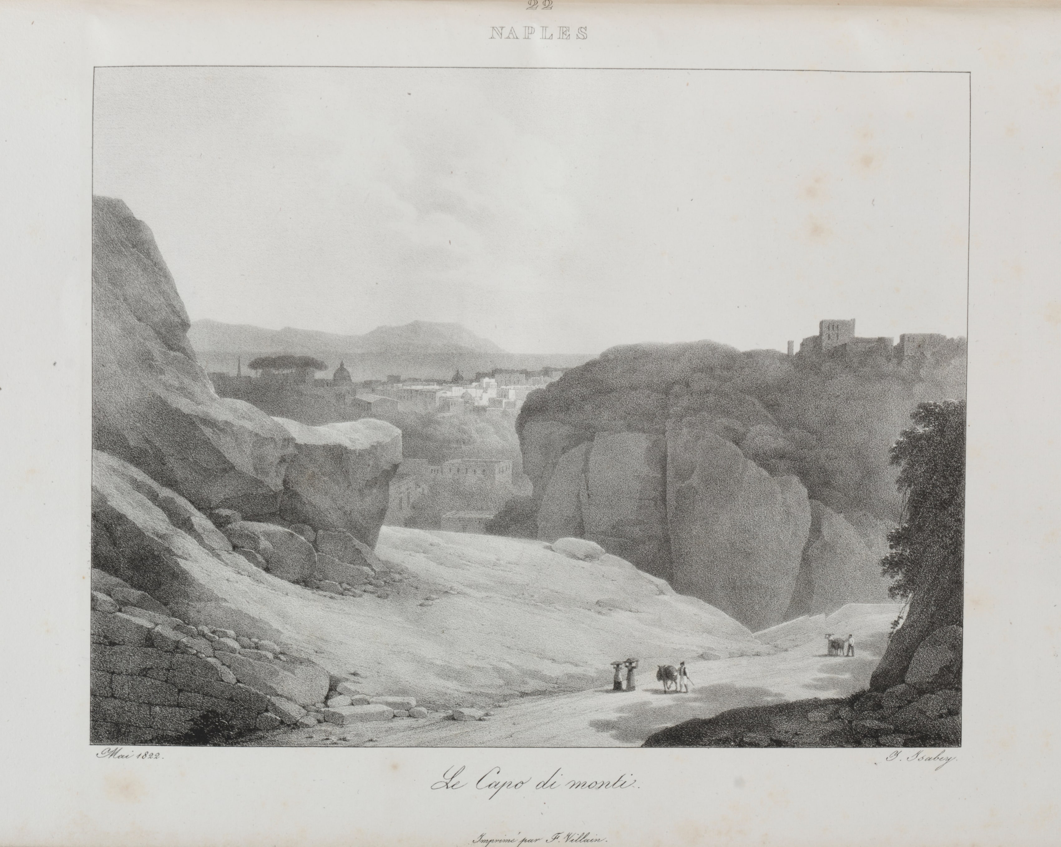 Voyage en Italie en 1822