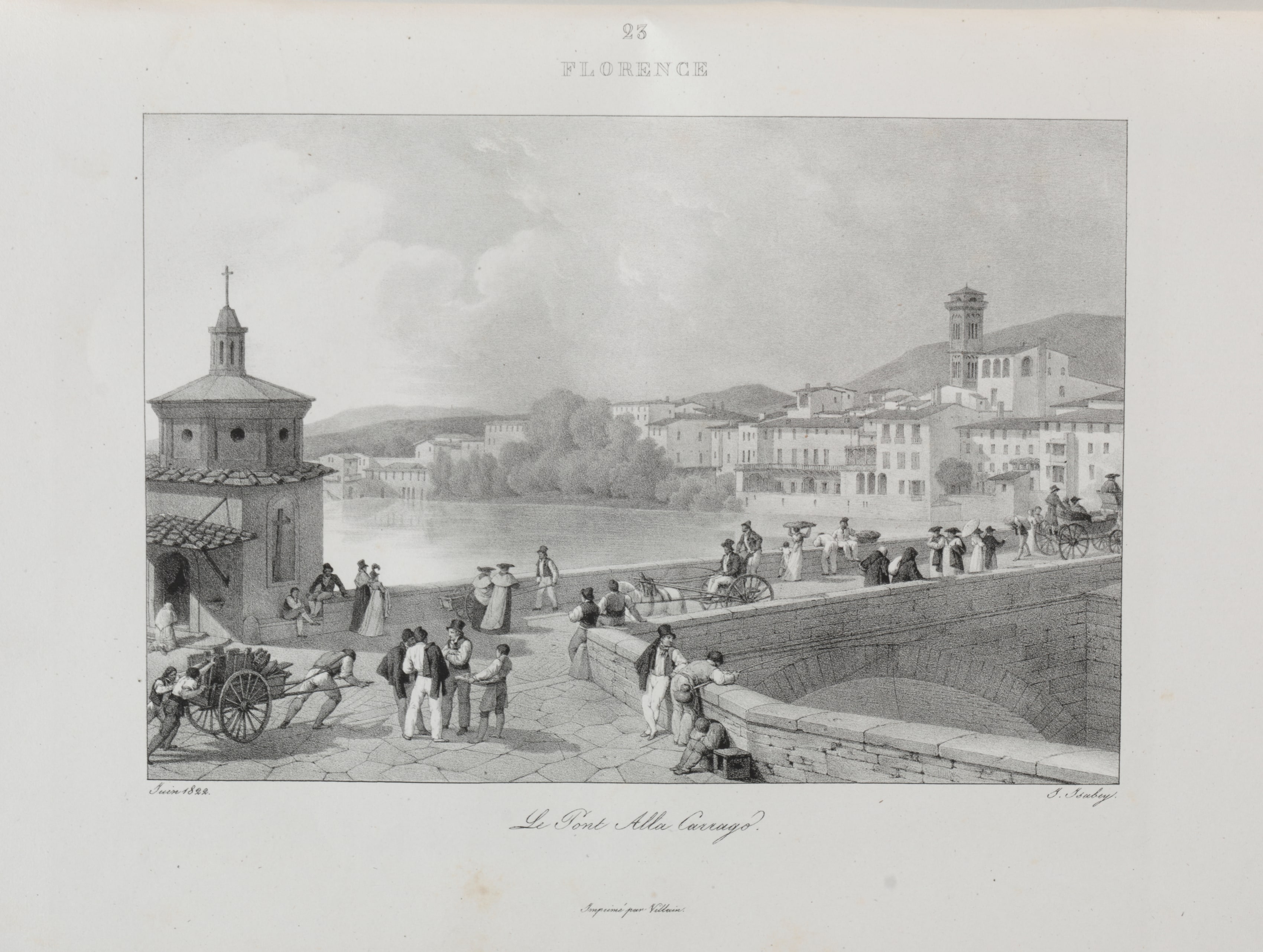 Voyage en Italie en 1822