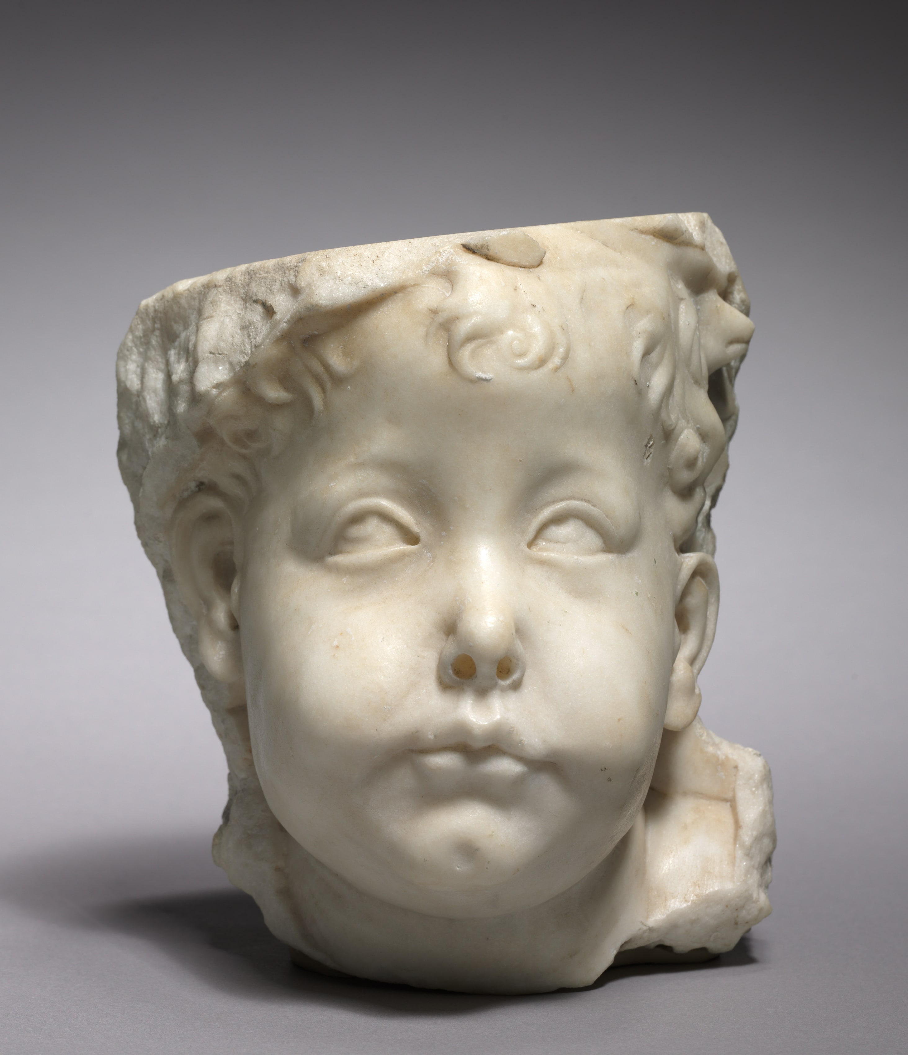 Head of a Putto