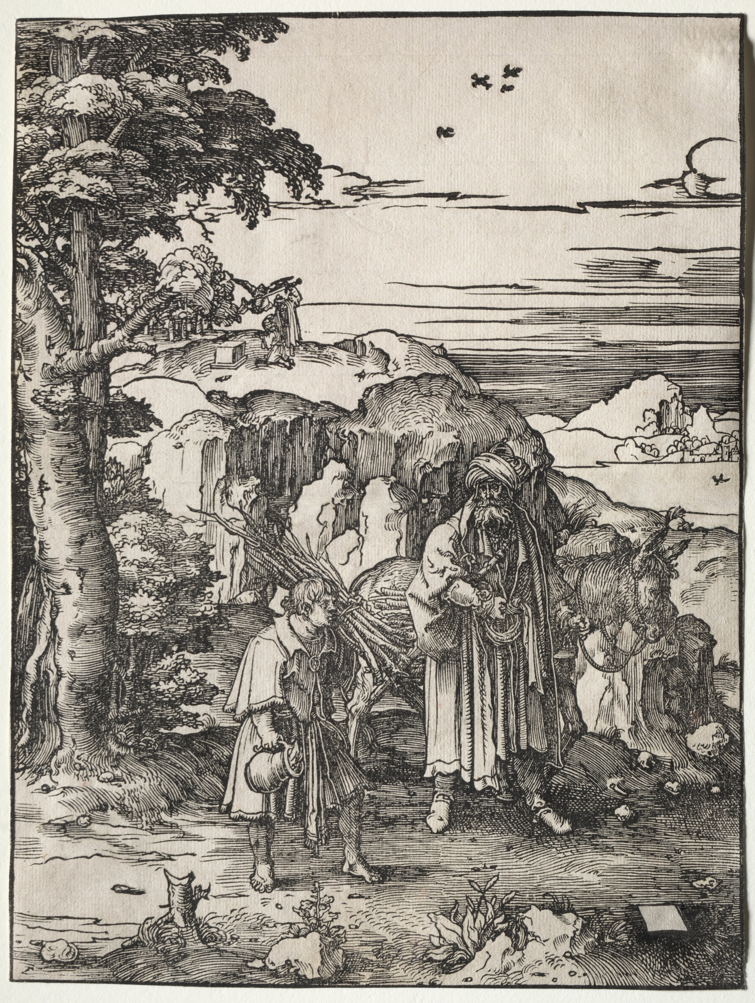 Abraham Going to Sacrifice Isaac