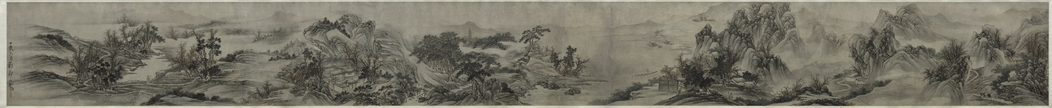 Autumn Mist in the Countryside