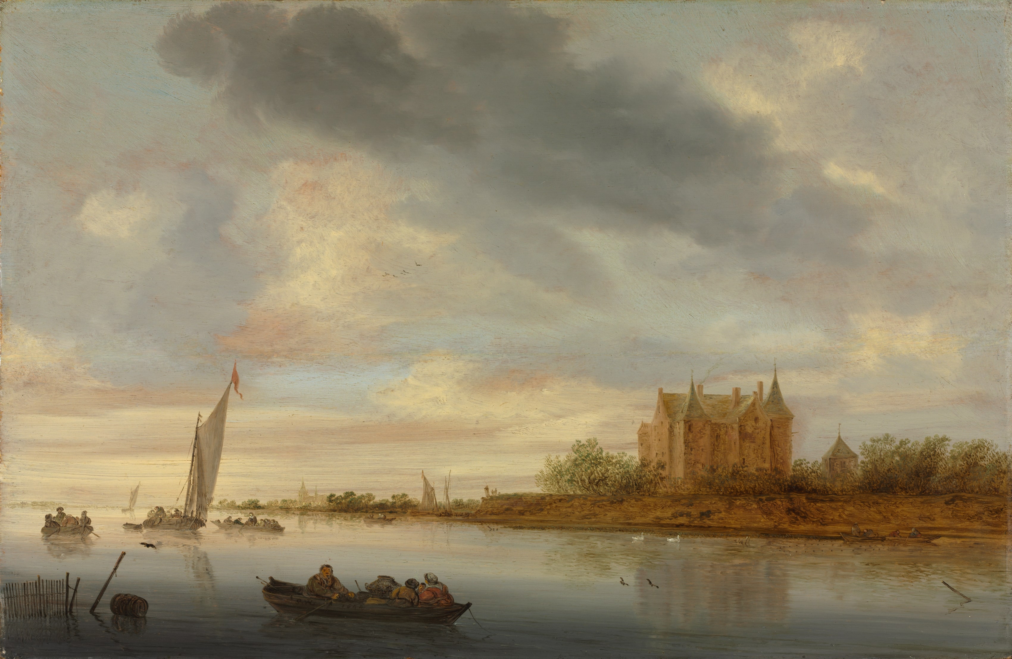 Castle on a River
