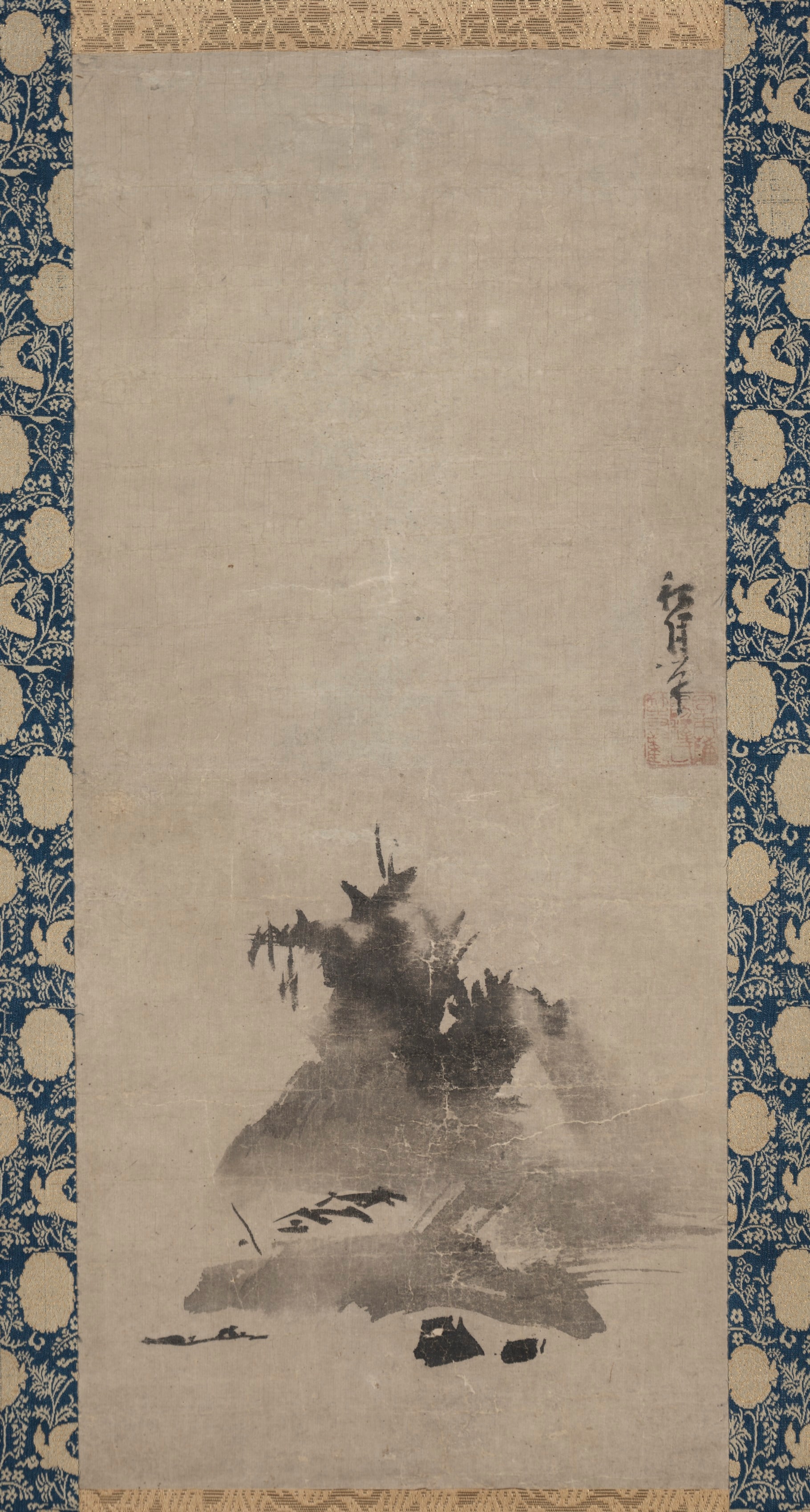 Haboku (Flung-ink) Landscape