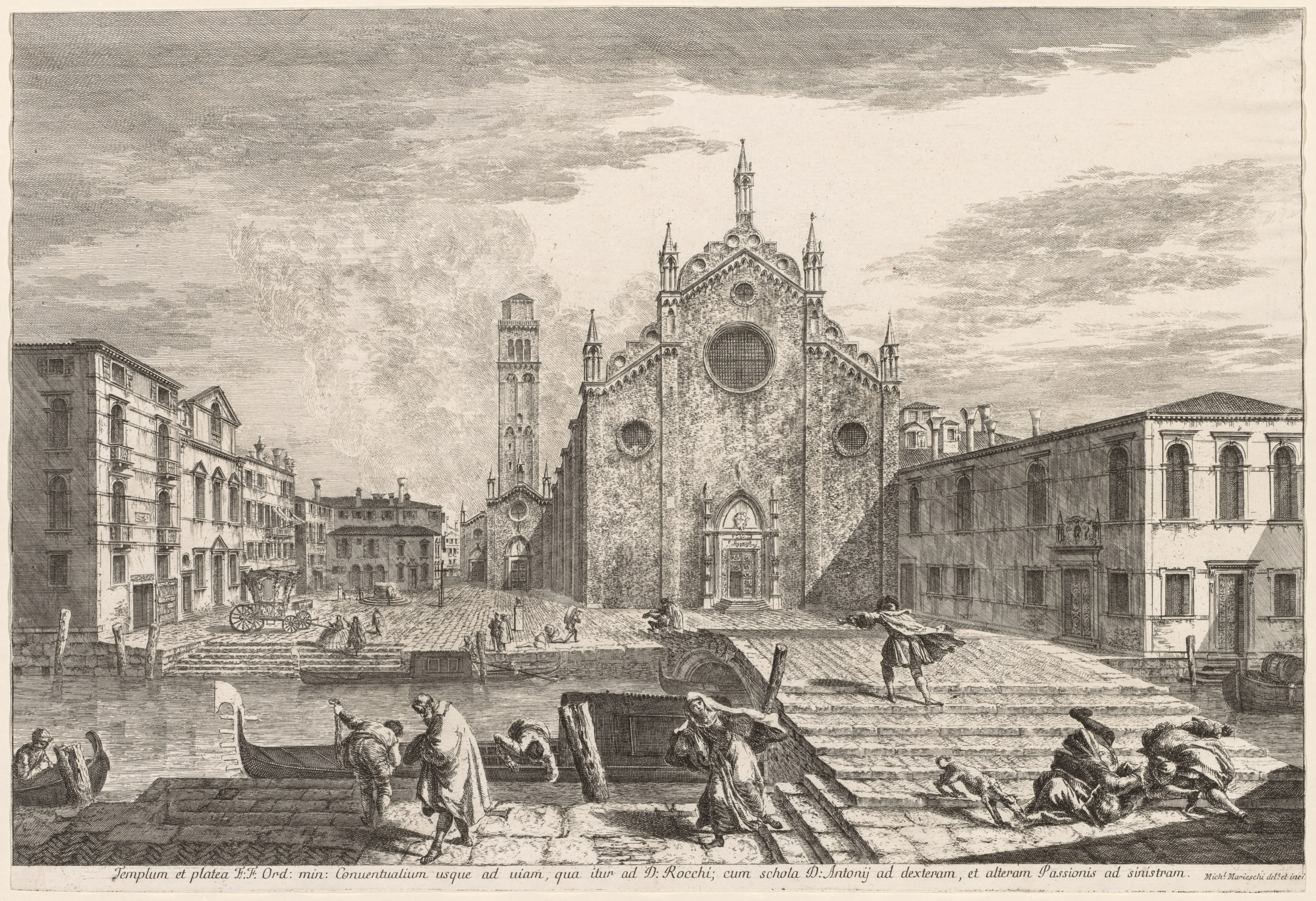 Views of Venice:  Campo dei Frari