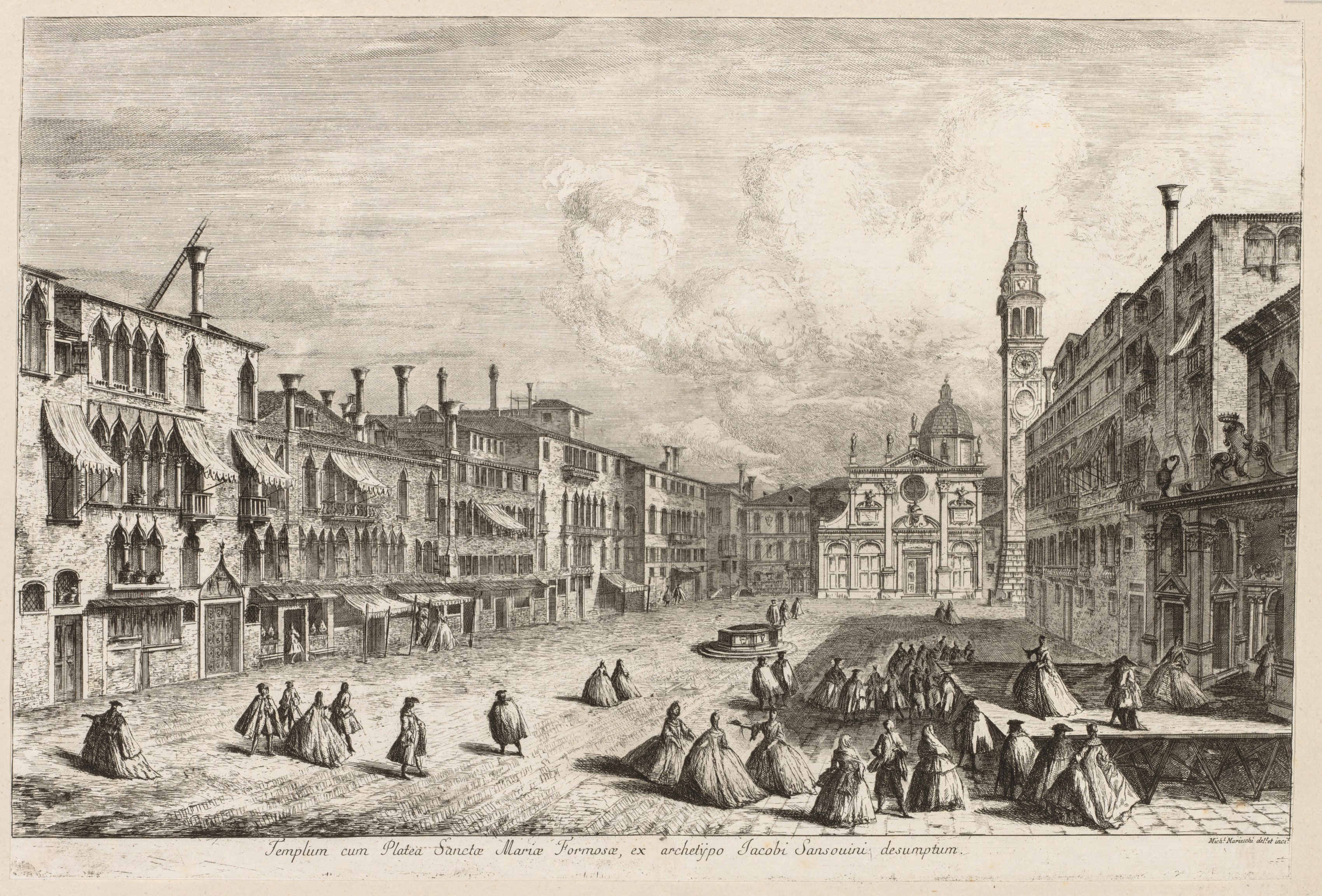 Views of Venice:  S. Maria Formosa