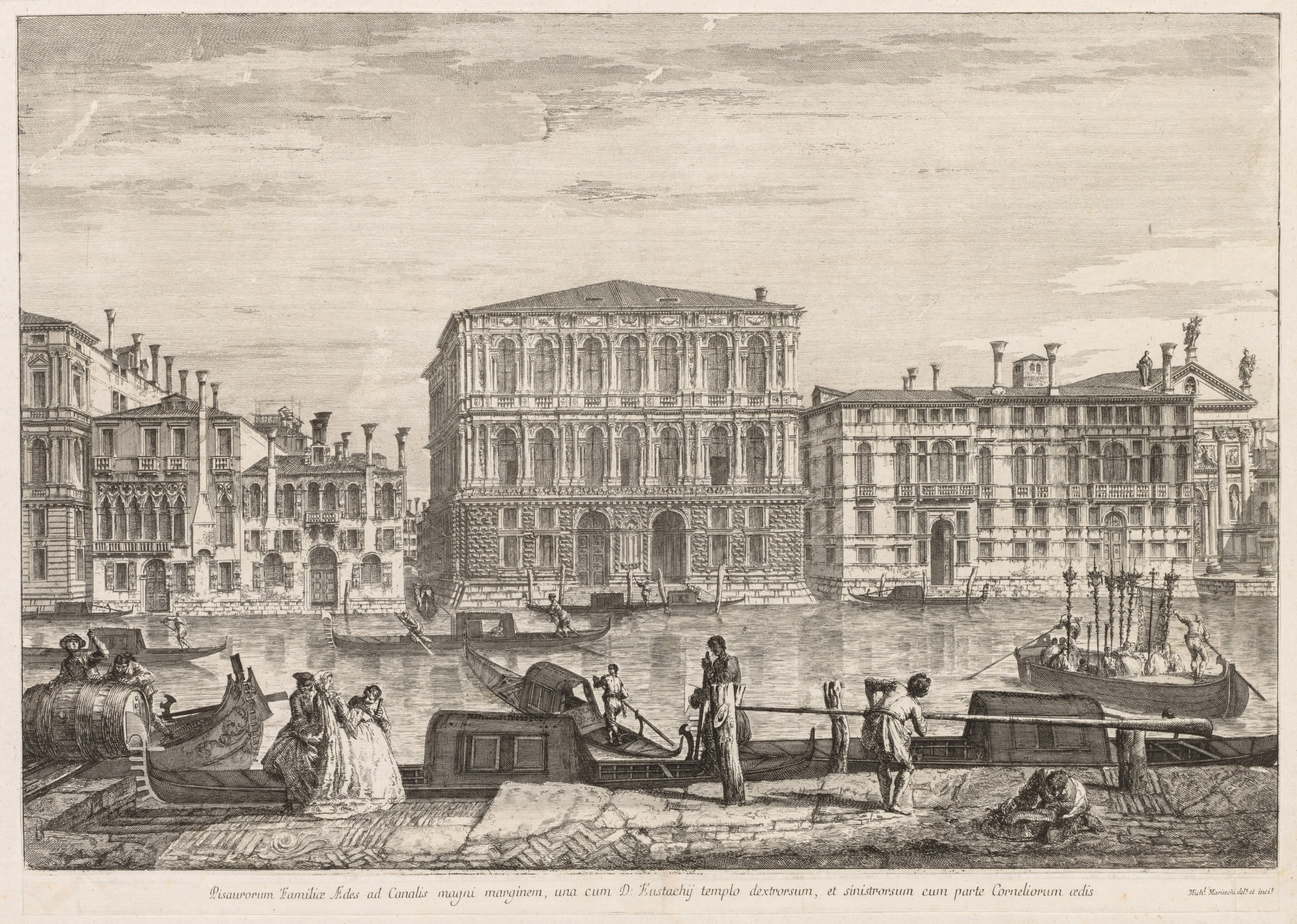 Views of Venice:  Palazzo Pesaro