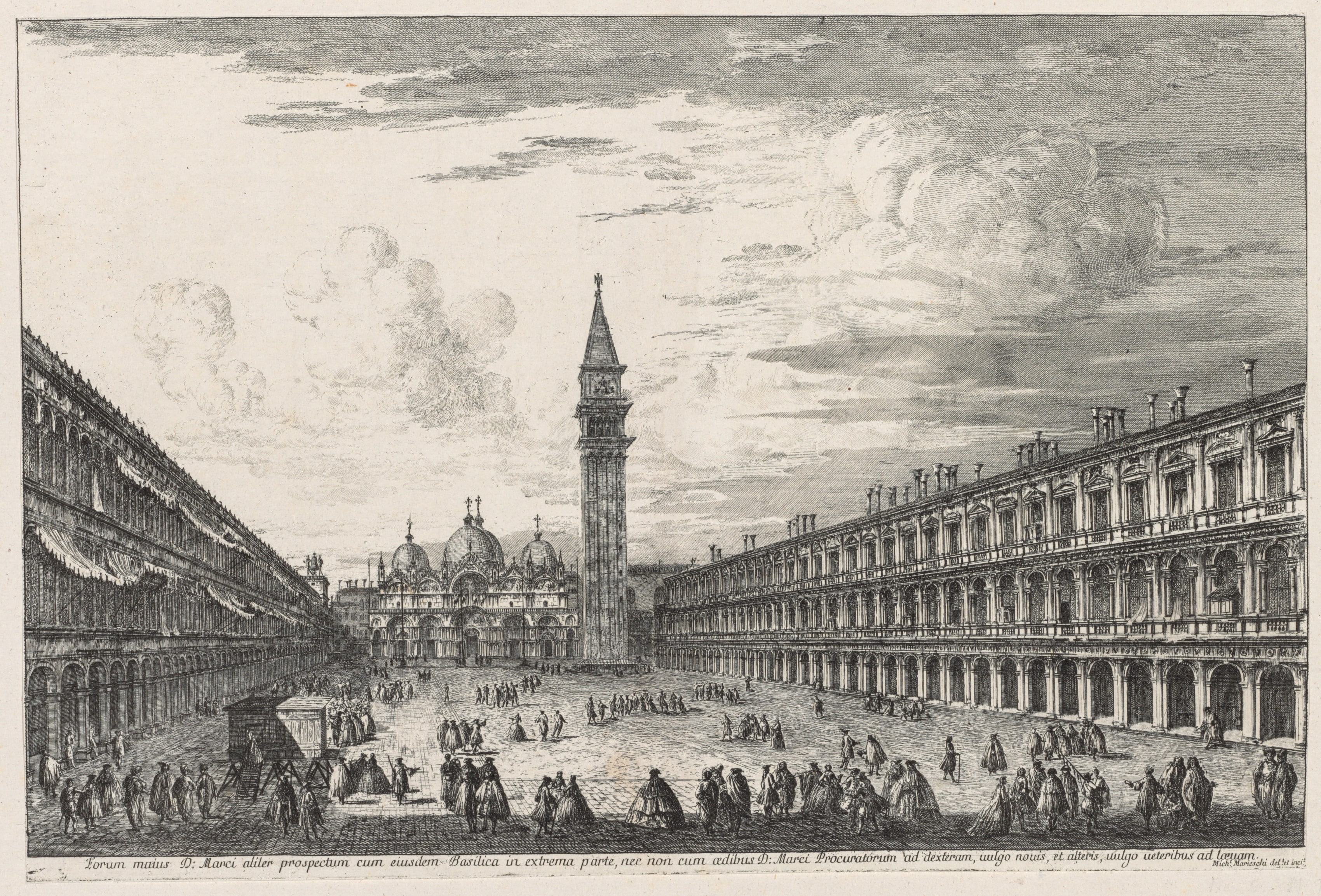 Views of Venice:  Piazzo S. Marco