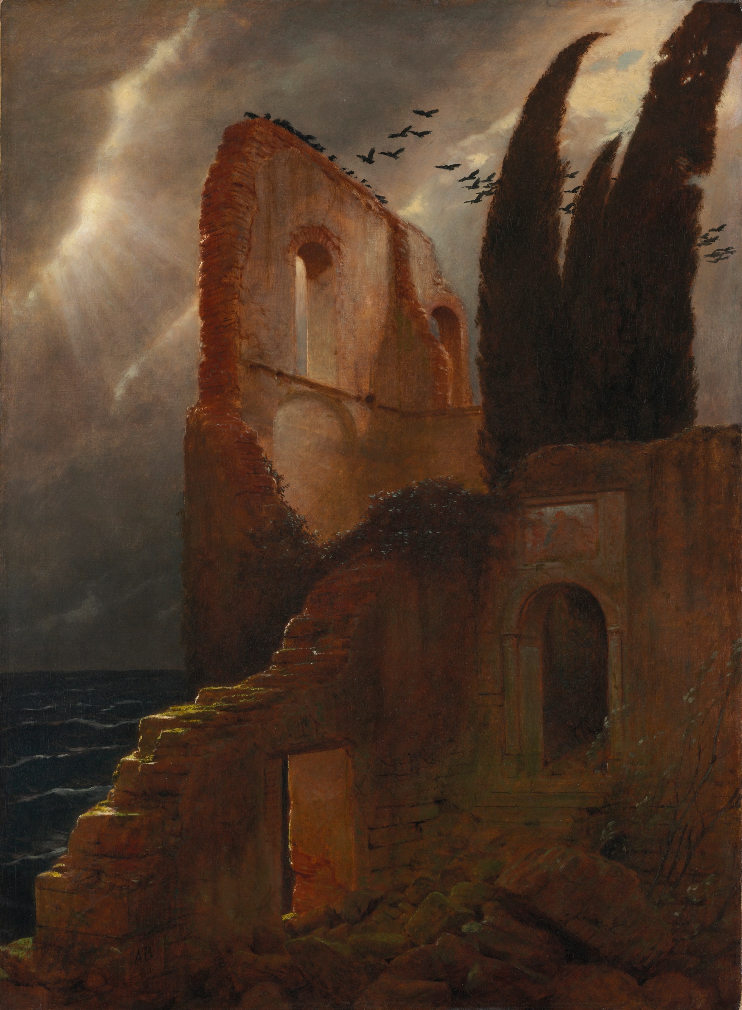 Ruin by the Sea
