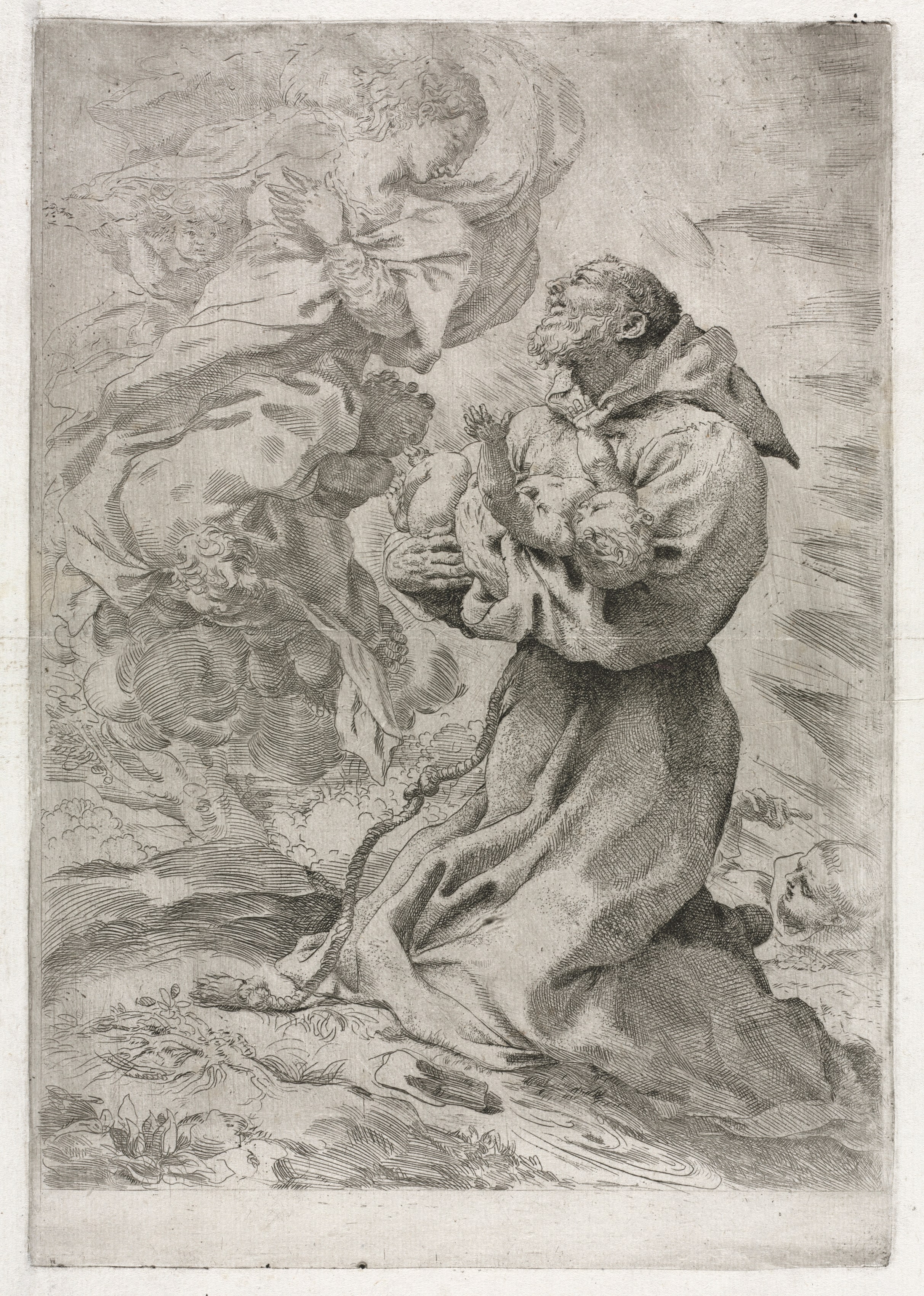 The Vision of St. Francis of Assisi
