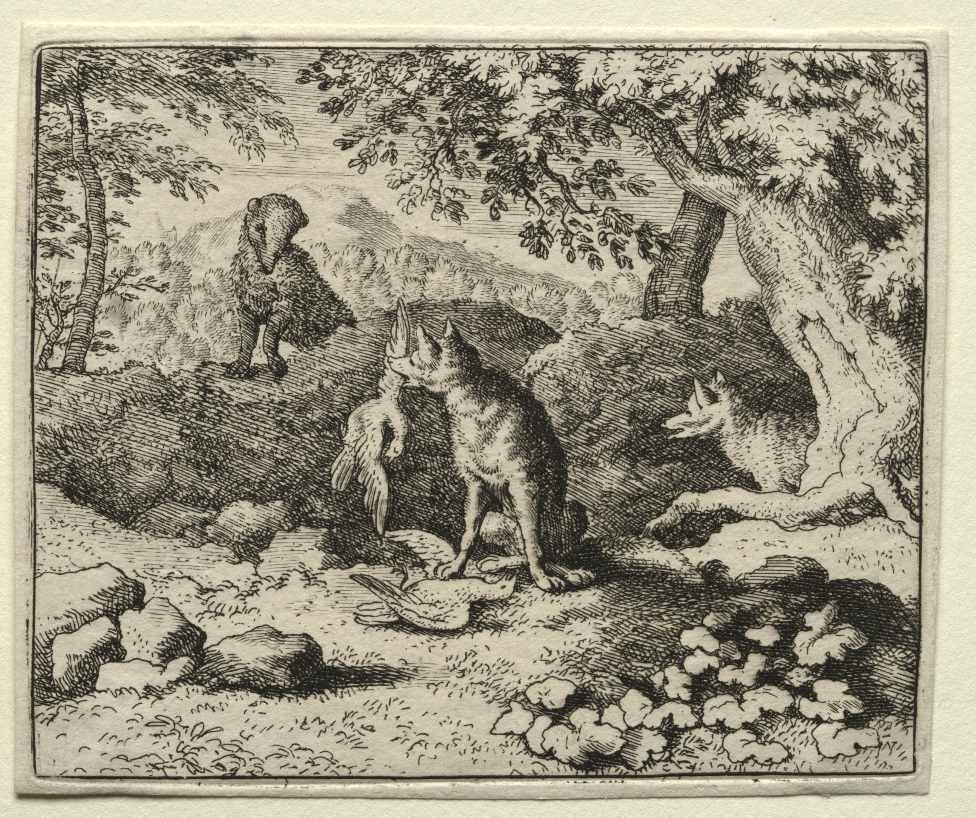 Reynard the Fox:  Badger Comes to Warn Reynard