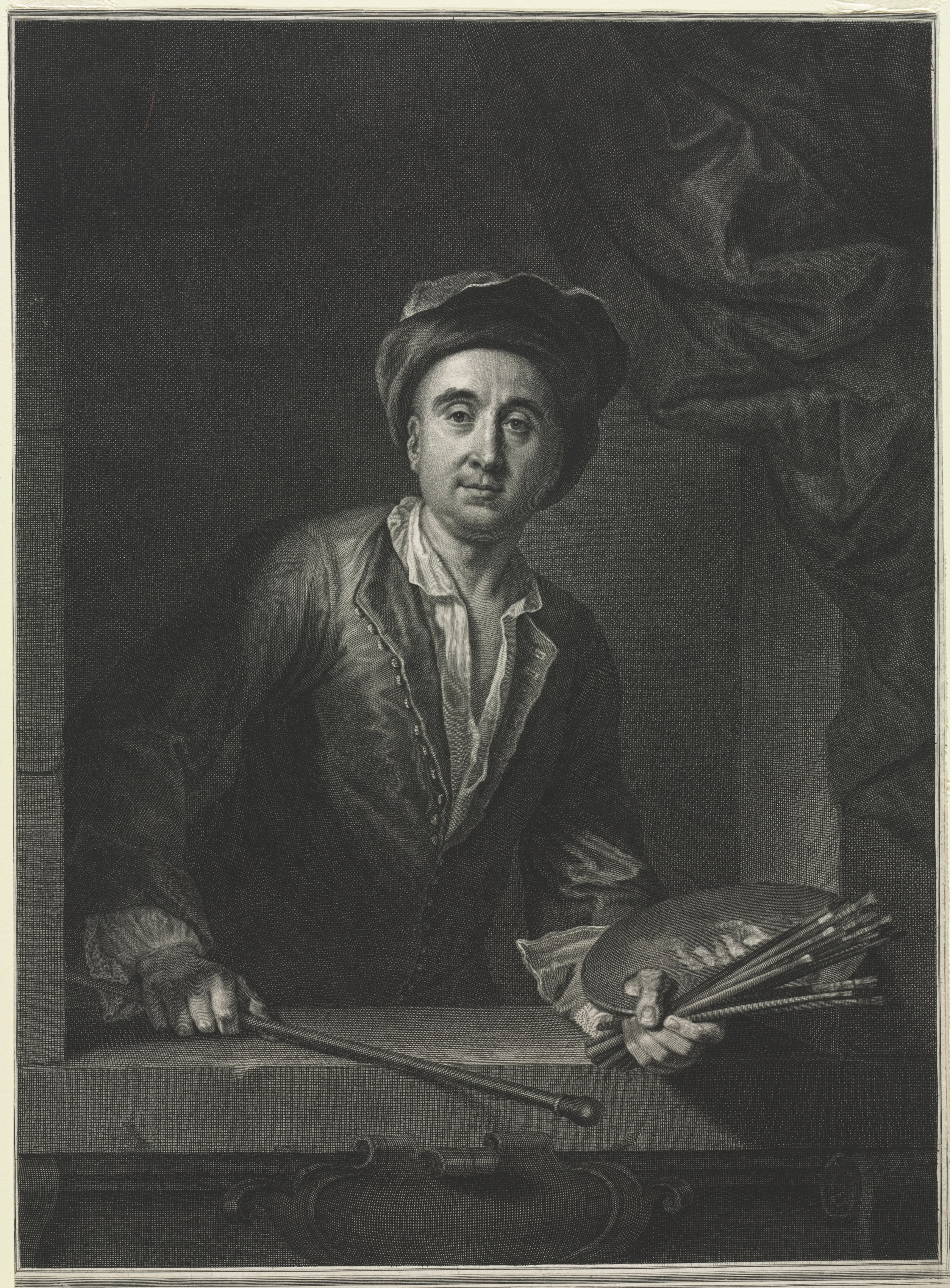 François de Troy, after a Self-Portrait