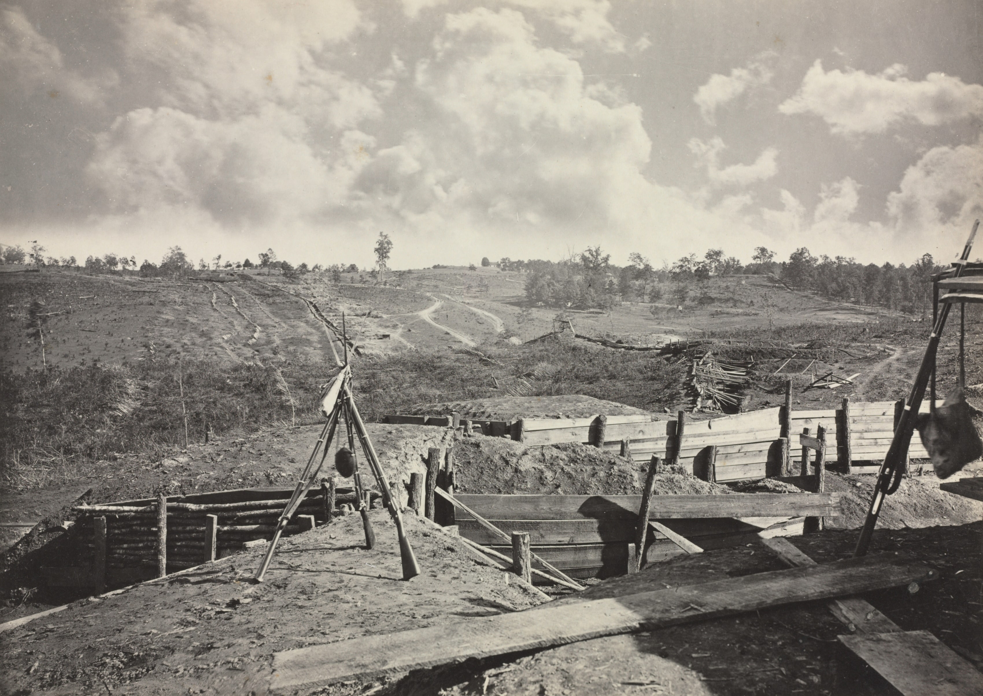 Rebel Works in front of Atlanta, Georgia, No. 5