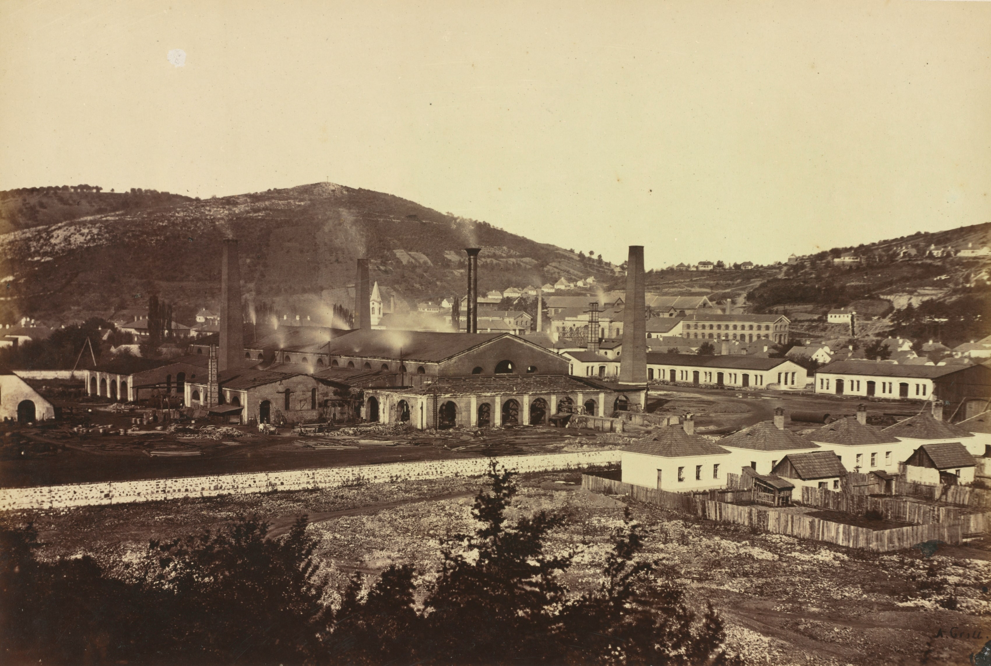 Ironworks in Reschitza