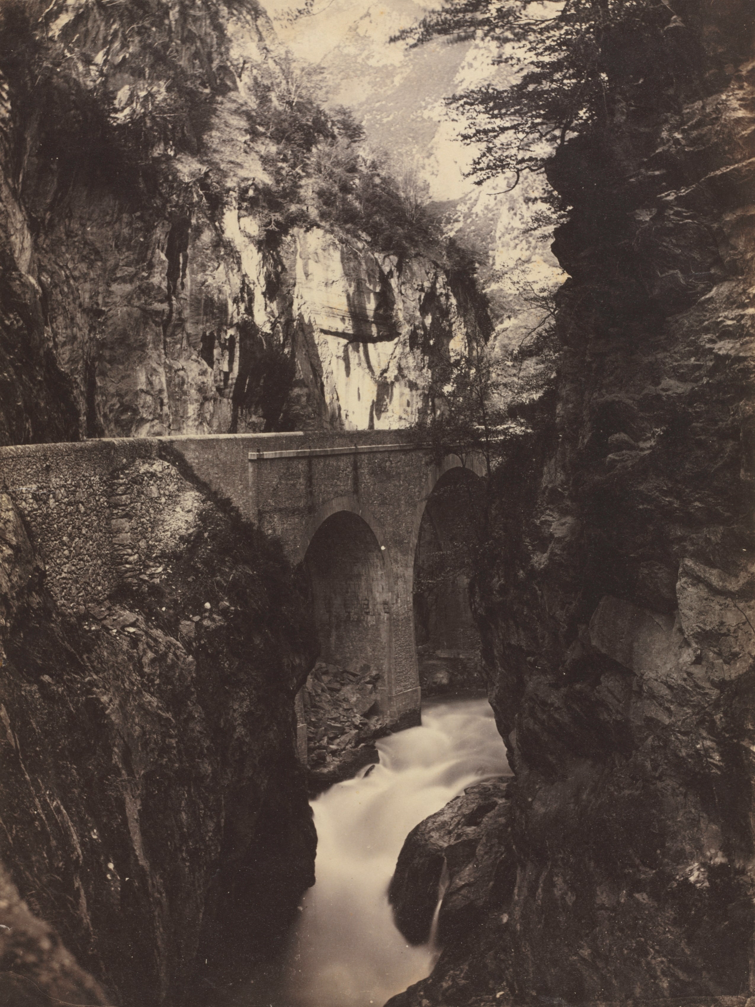 Road to Eaux-Chaudes, Pyrenees (recto)