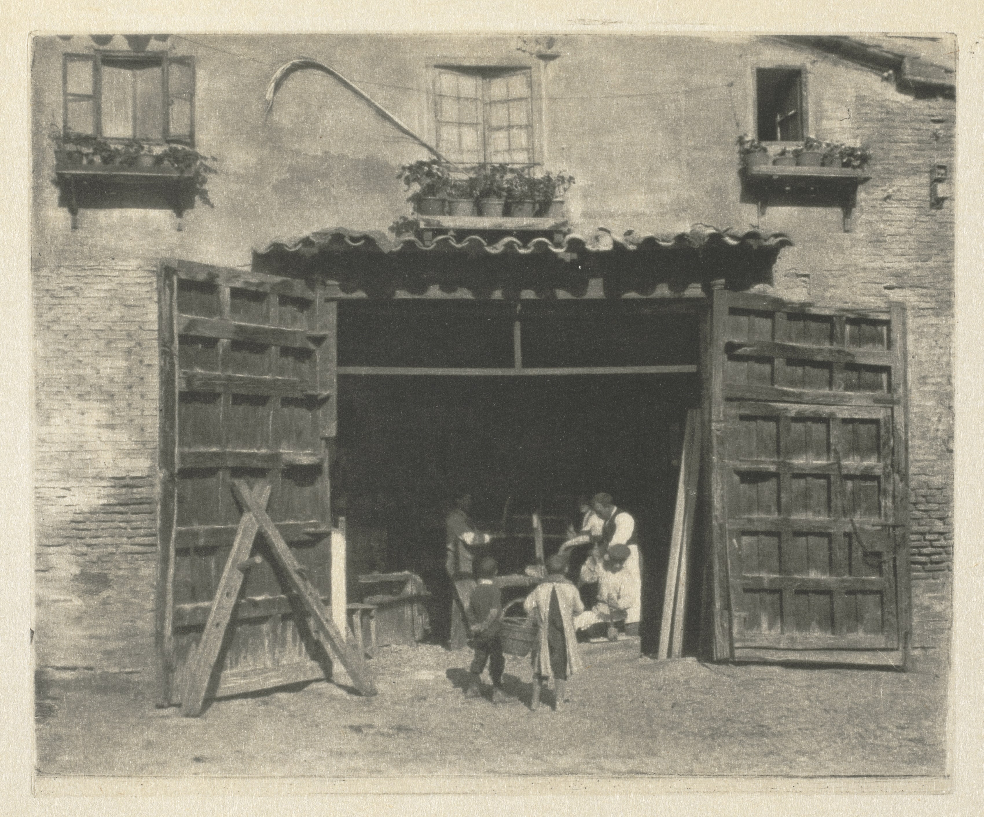 Camera Work: A Carpenter's Shop - Toledo