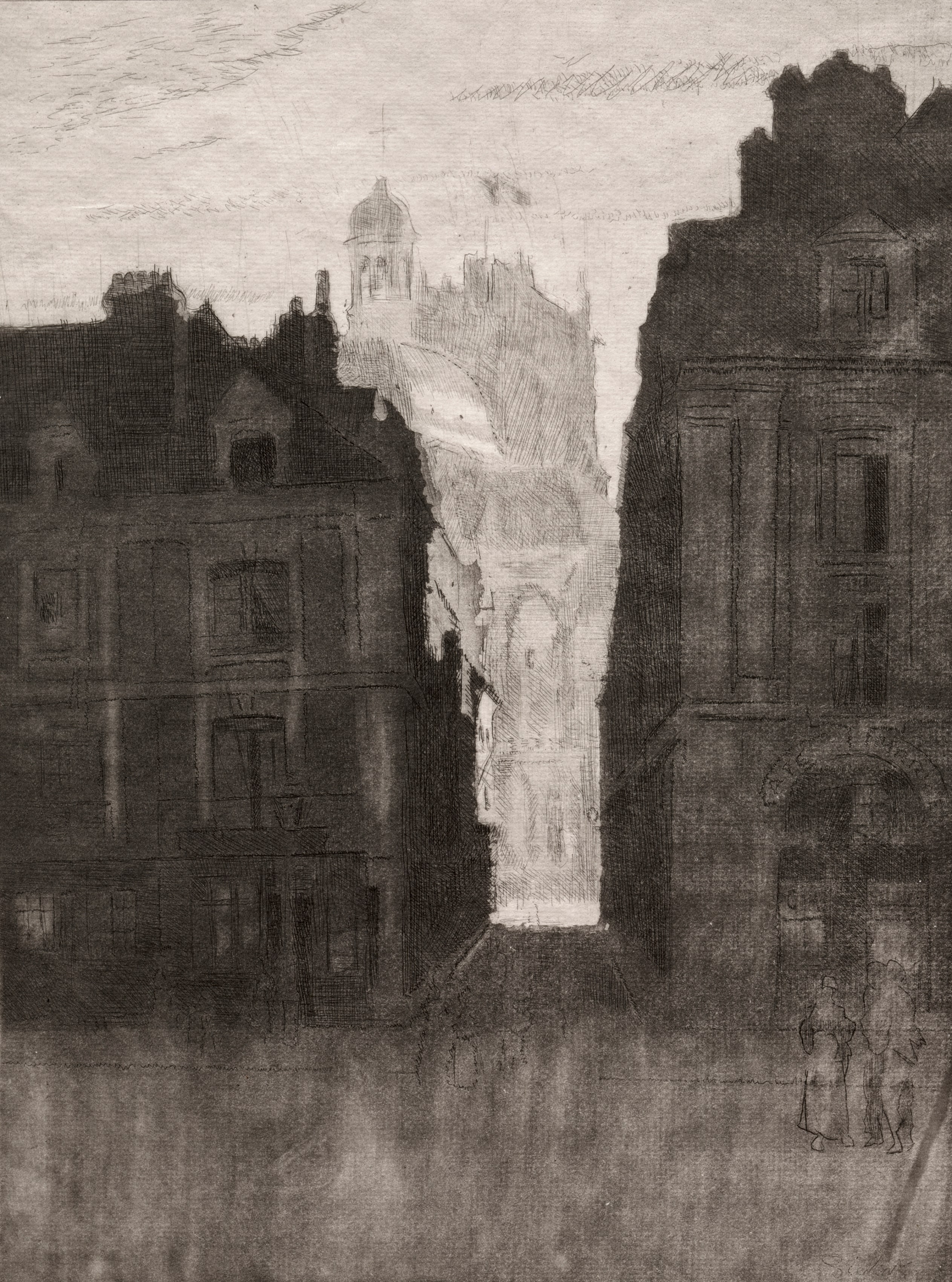 Dieppe, La Rue Notre Dame