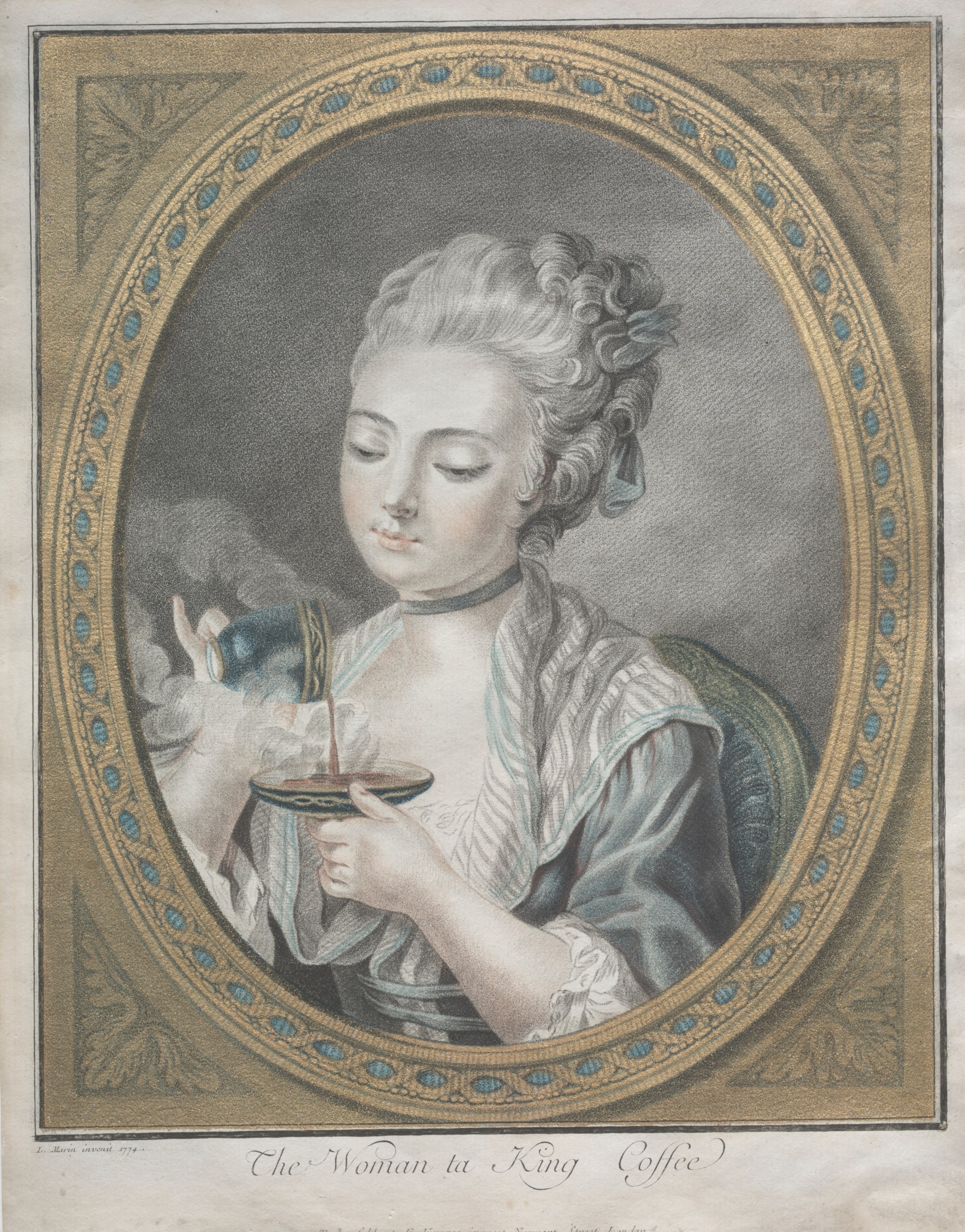 The Woman Taking Coffee