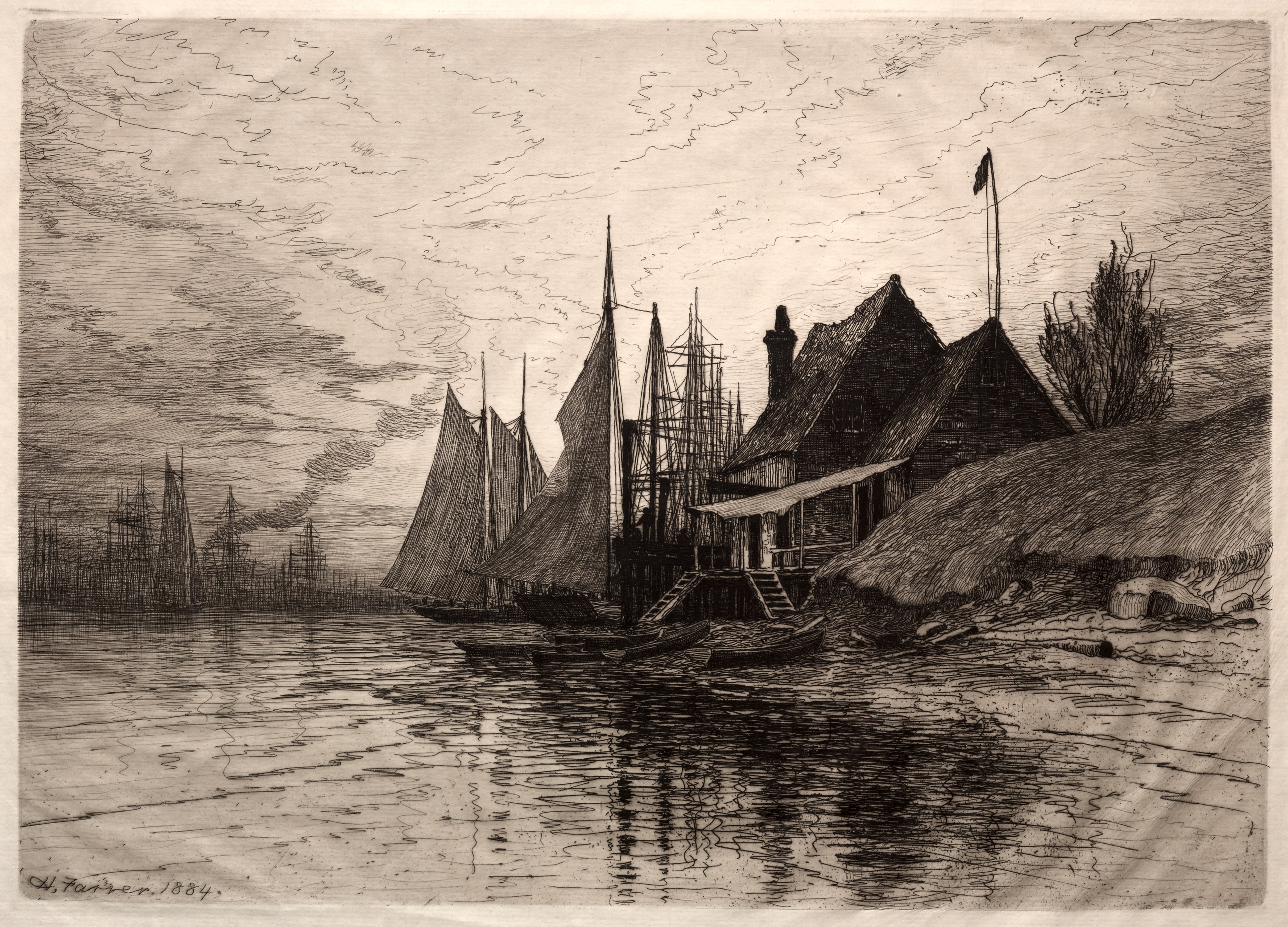 Evening, New York Harbor