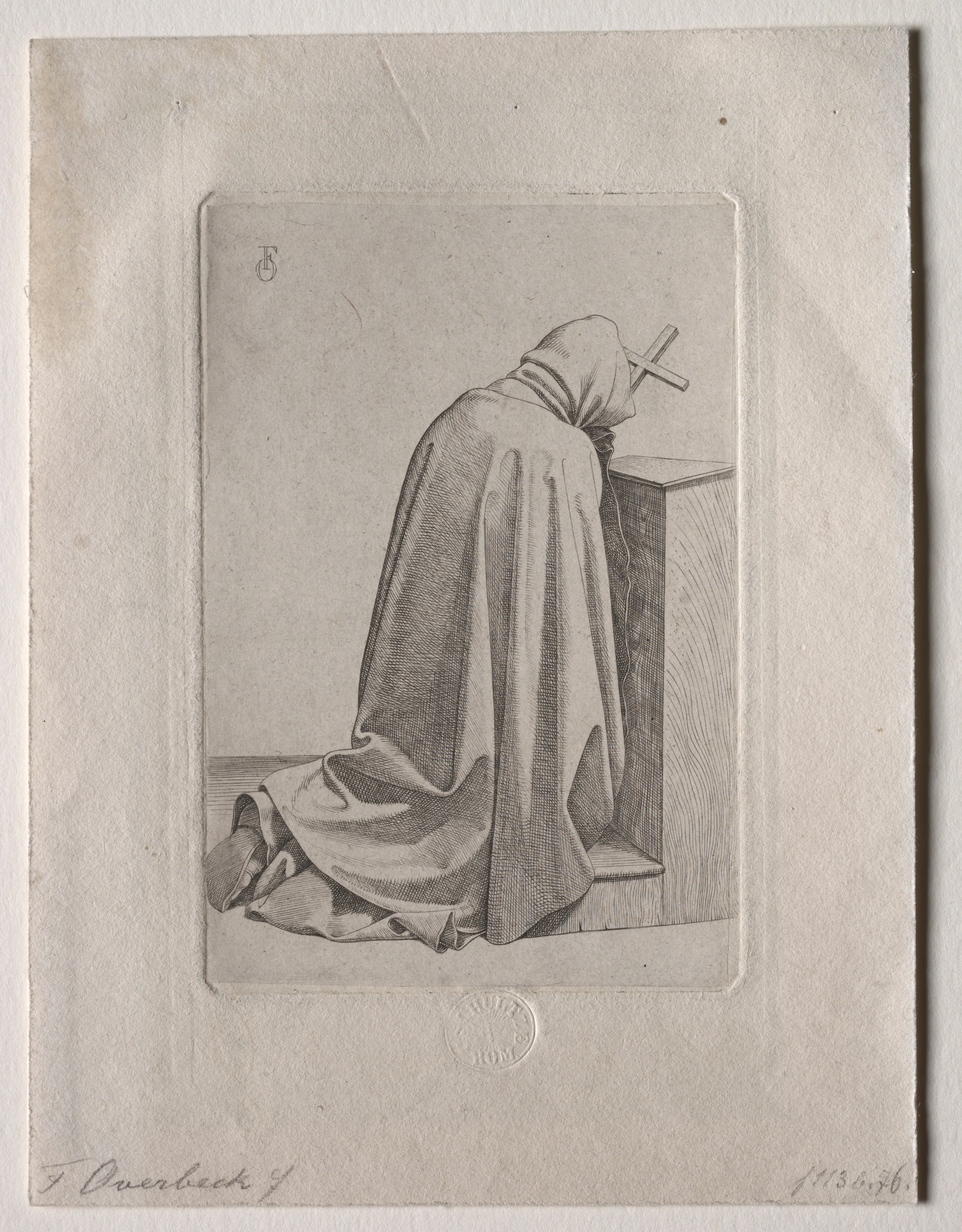 A Praying Monk