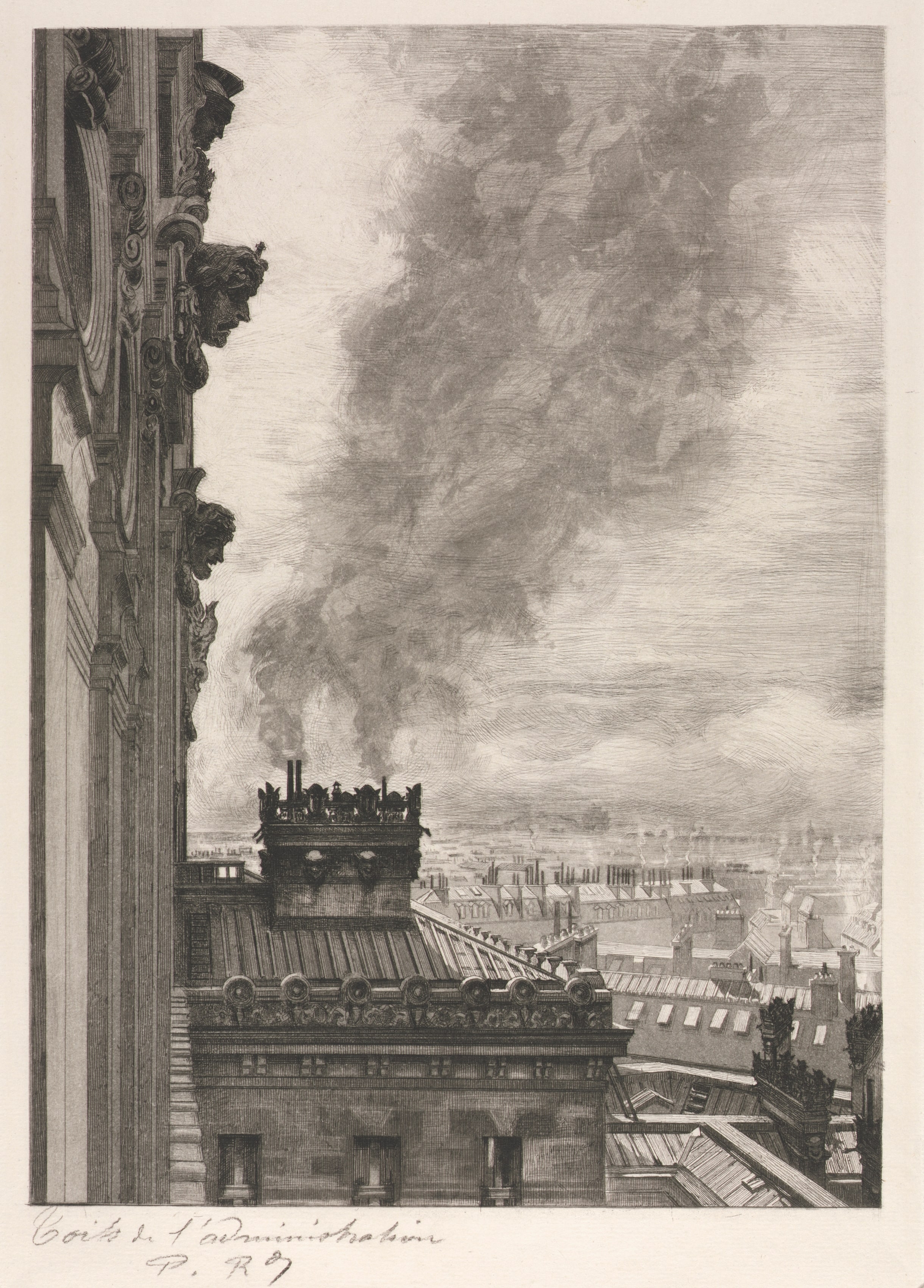 Rooftops of the Administration Building