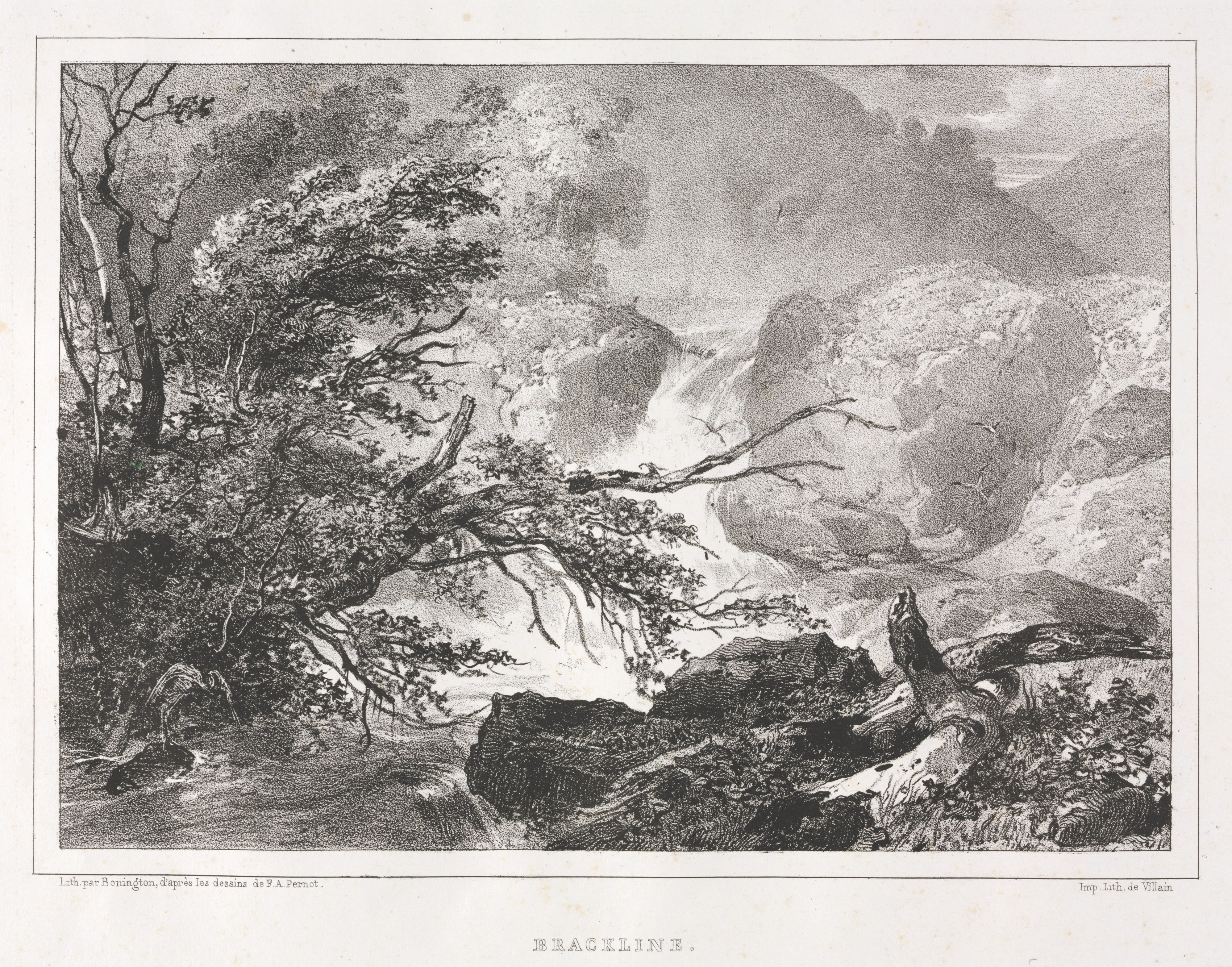Picturesque Views of Scotland: Brackline