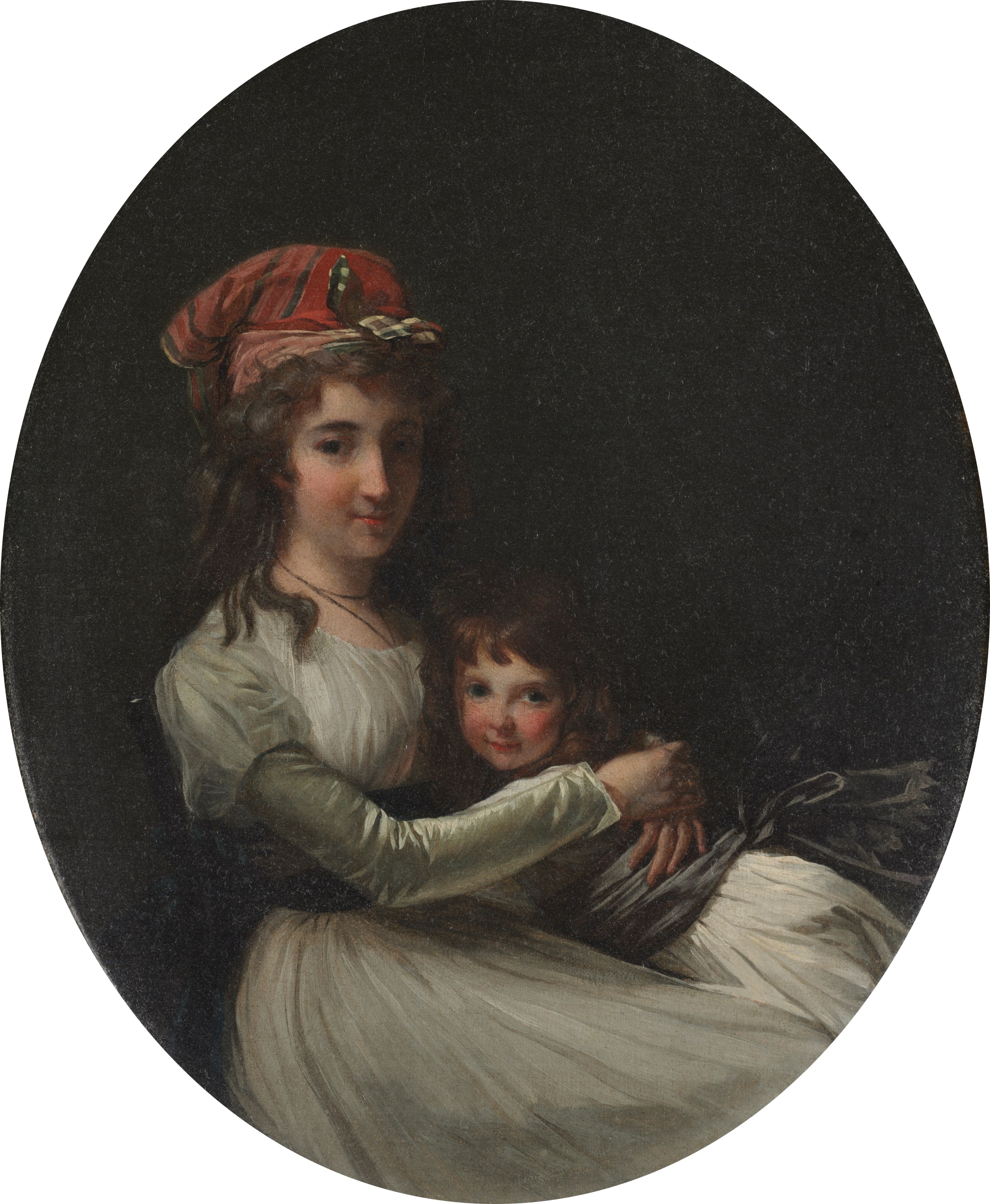 Portrait of a Mother and Daughter