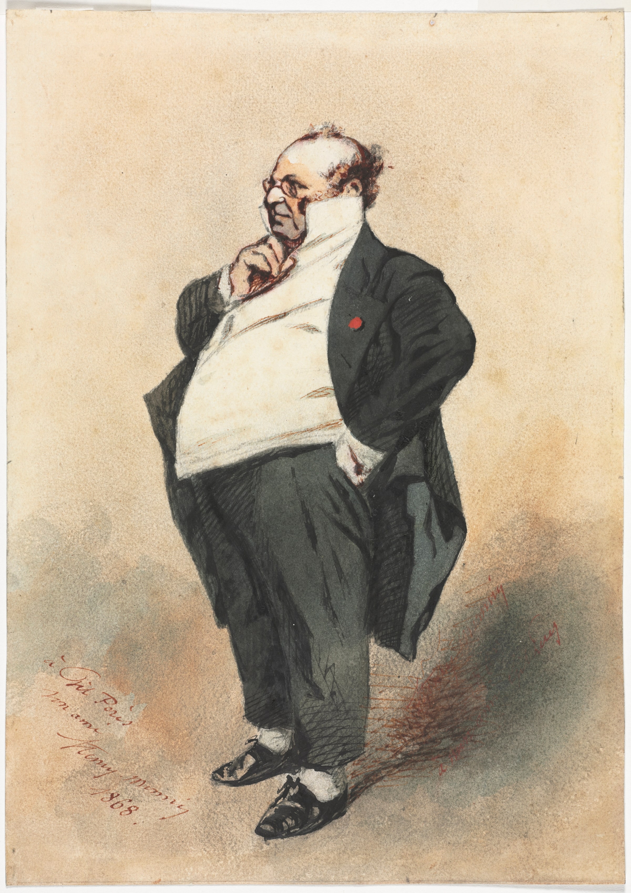 Joseph Prud'homme Standing