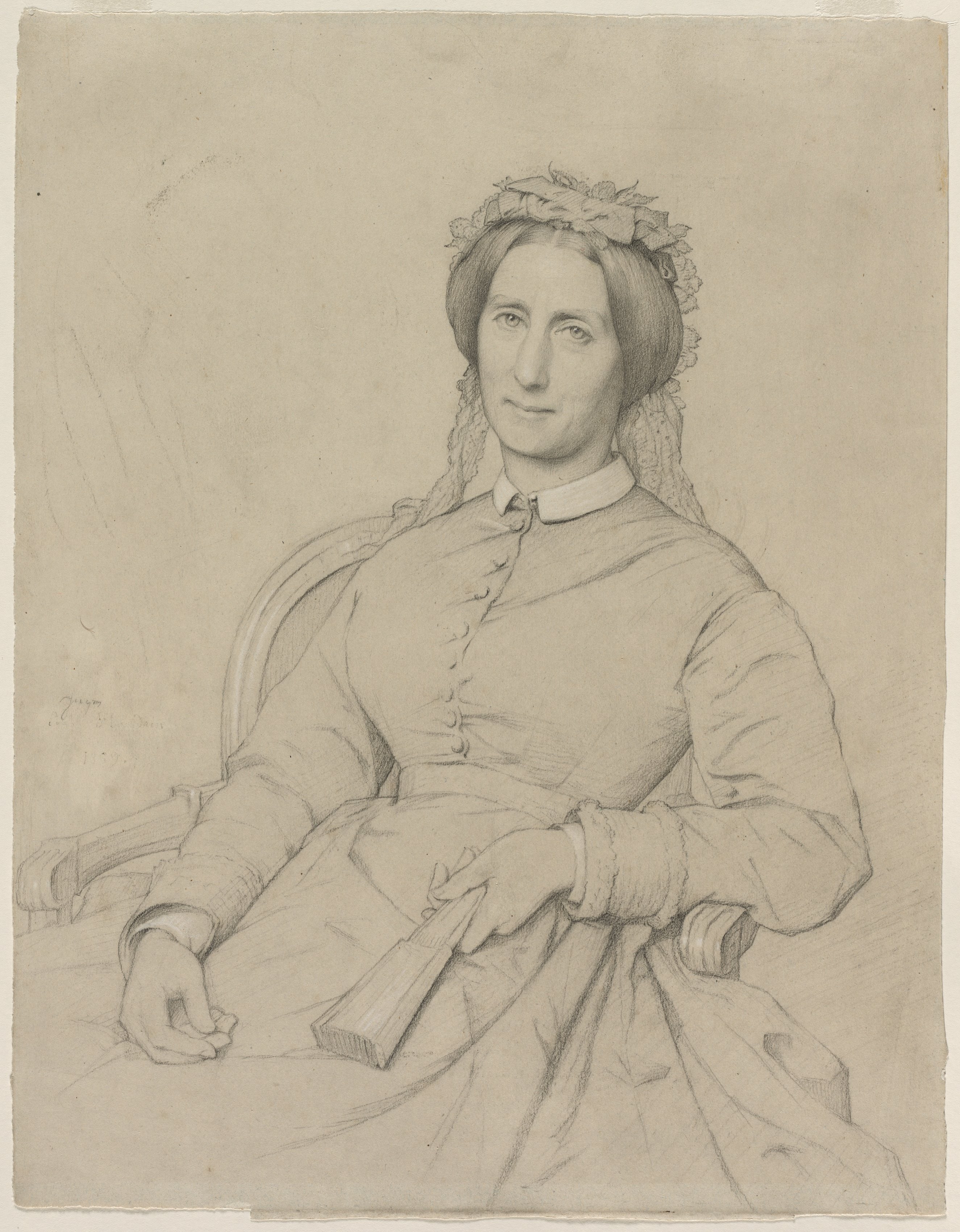 Madame Hippolyte Flandrin (Aimée Ancelot)