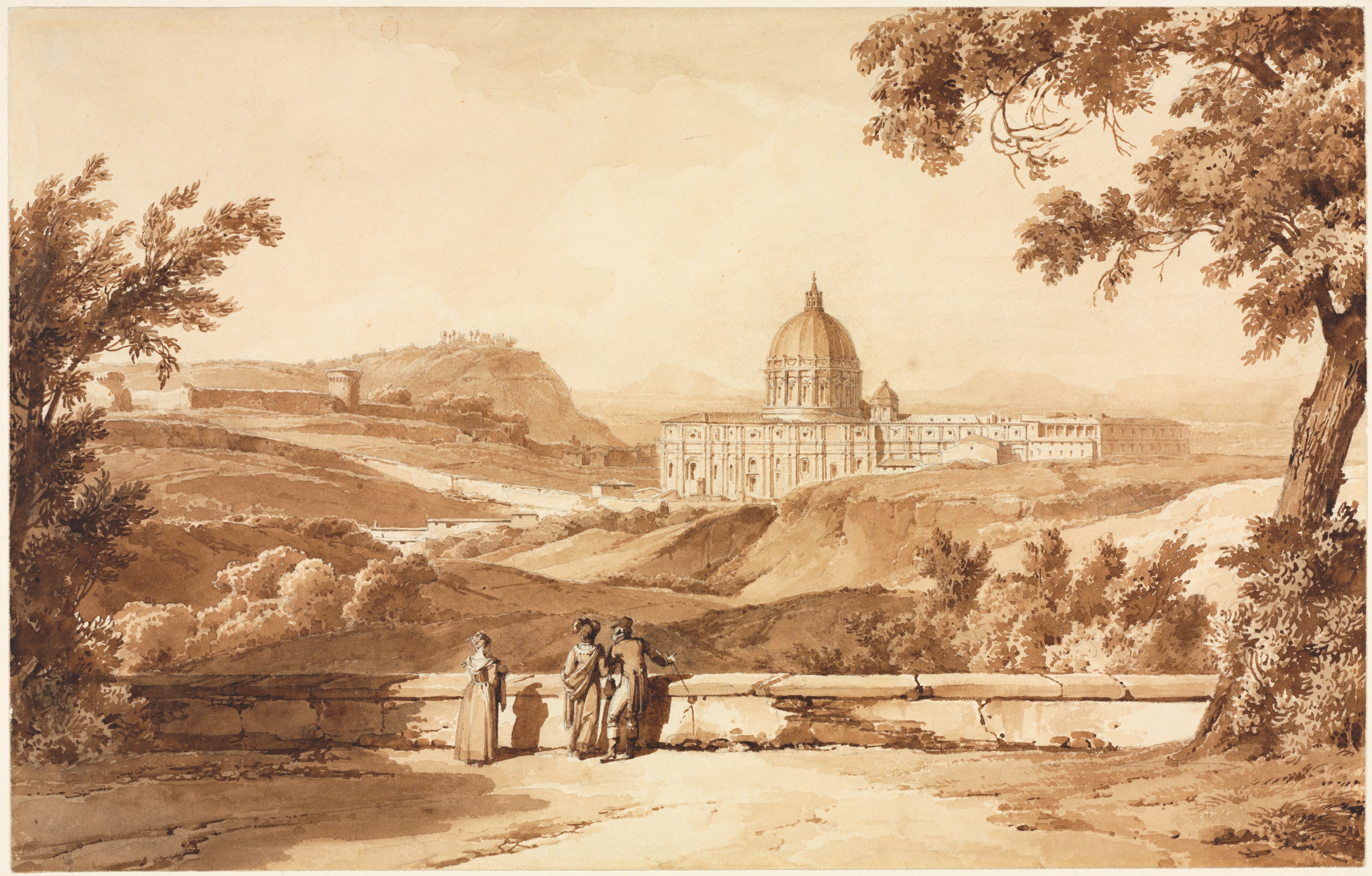 View of St. Peters, Rome