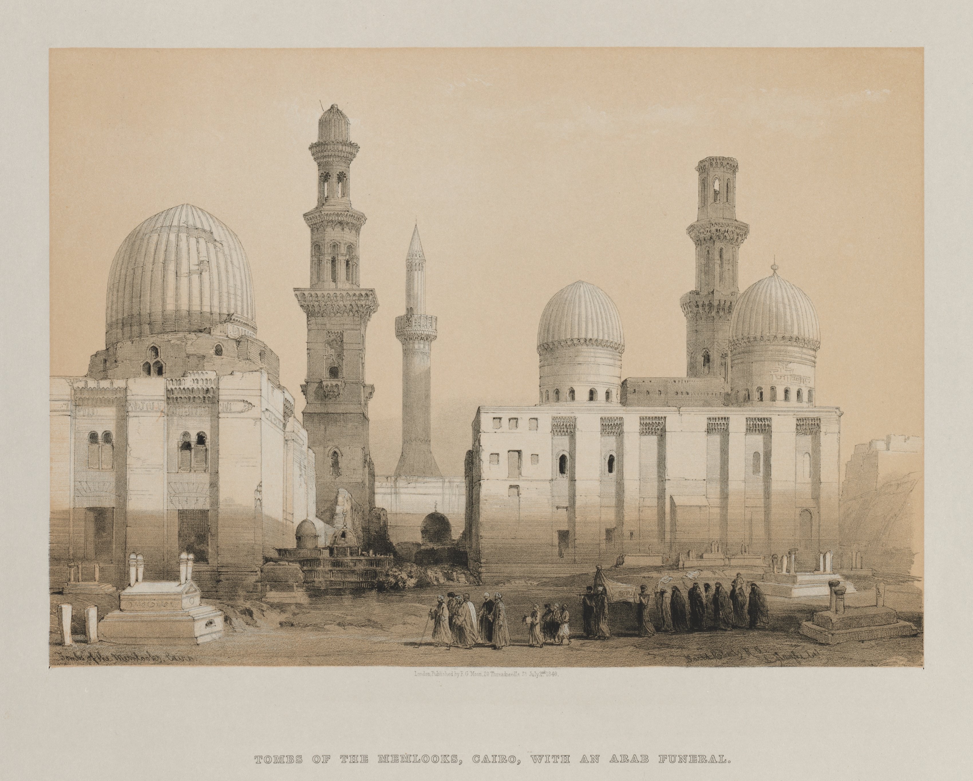 Egypt and Nubia, Volume III: Tomb of the Memlooks, Cairo
