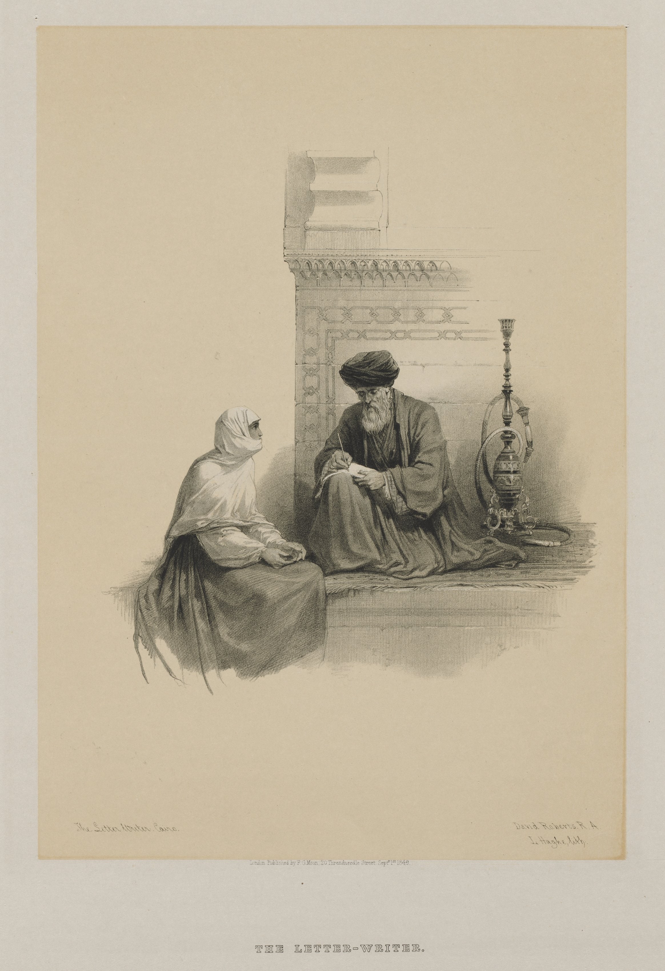 Egypt and Nubia, Volume III: The Letter-Writer, Cairo