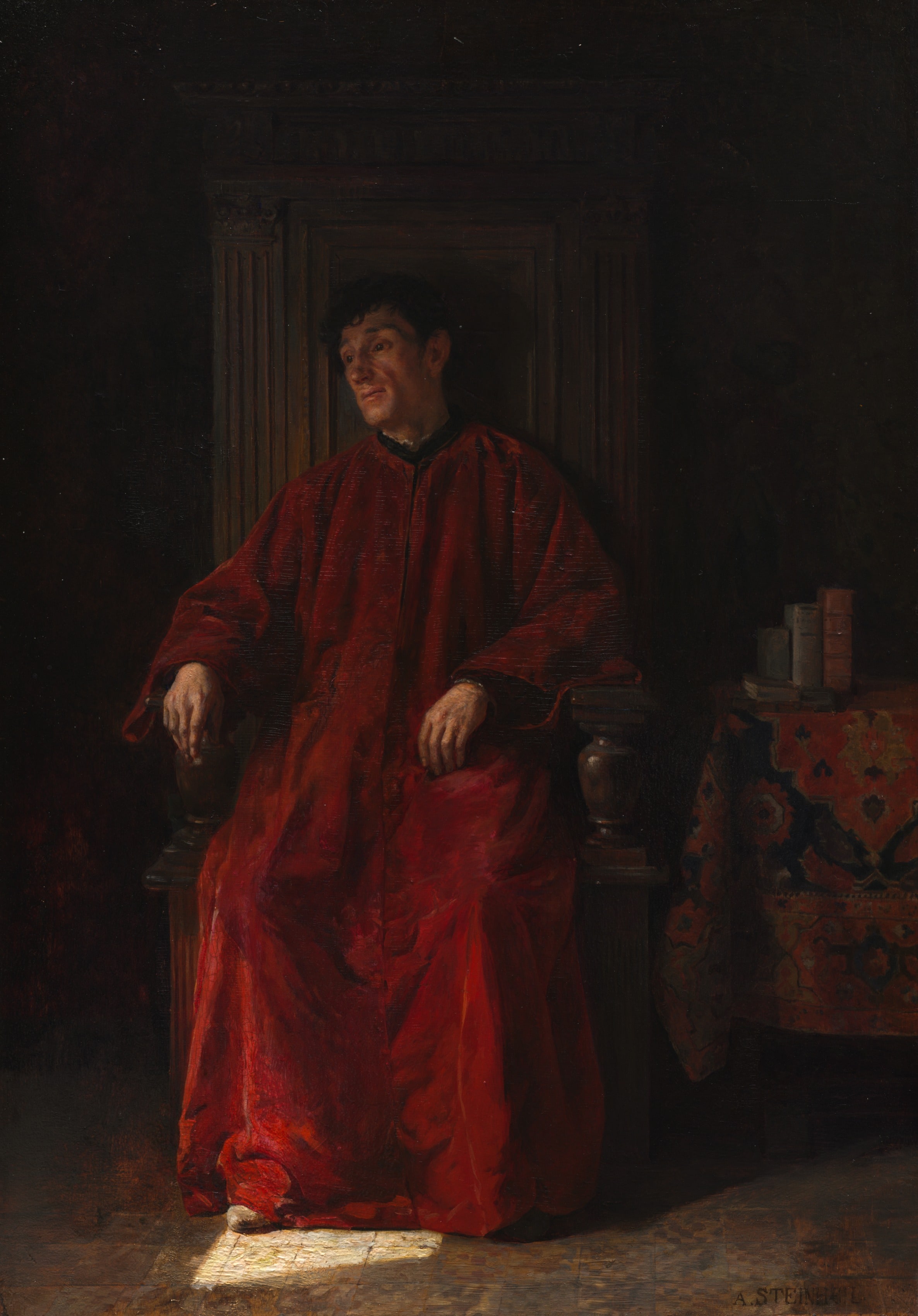 Judge in Red Robe