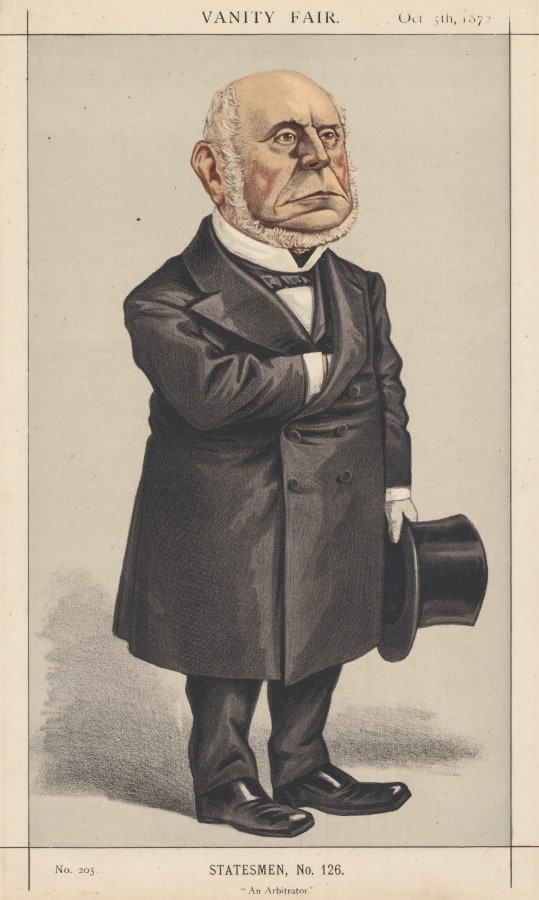 Vanity Fair: Statesman, No. 126 "An Arbitrator"