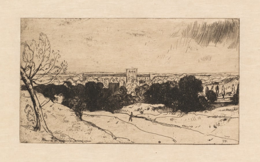 Distant View of Winchester and St. Croix