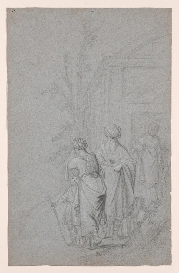 Abraham Casting Out Hagar and Ishmael