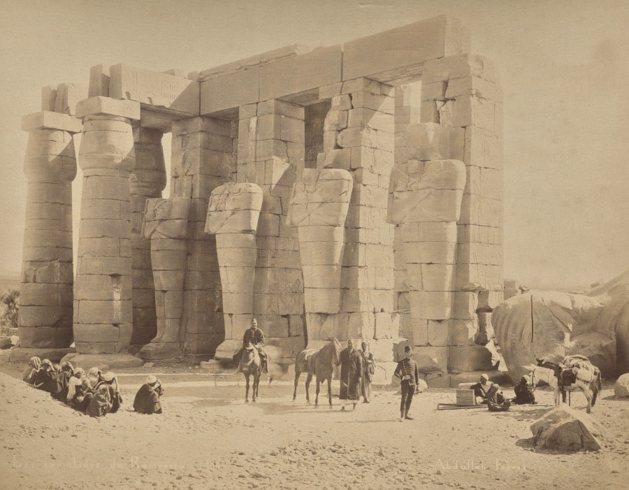 Les cariatides du Ramesseum 134