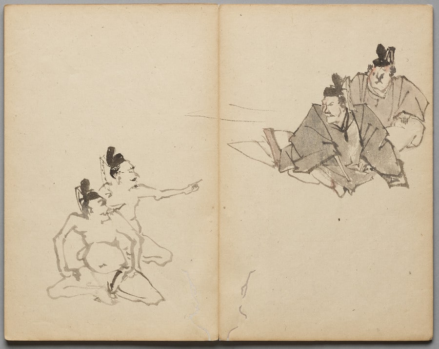 Courtiers from Sketch Album