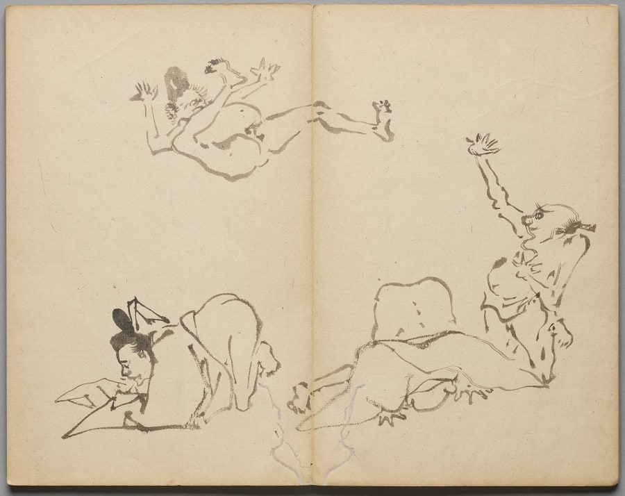 Courtiers' Farting Contest from Sketch Album