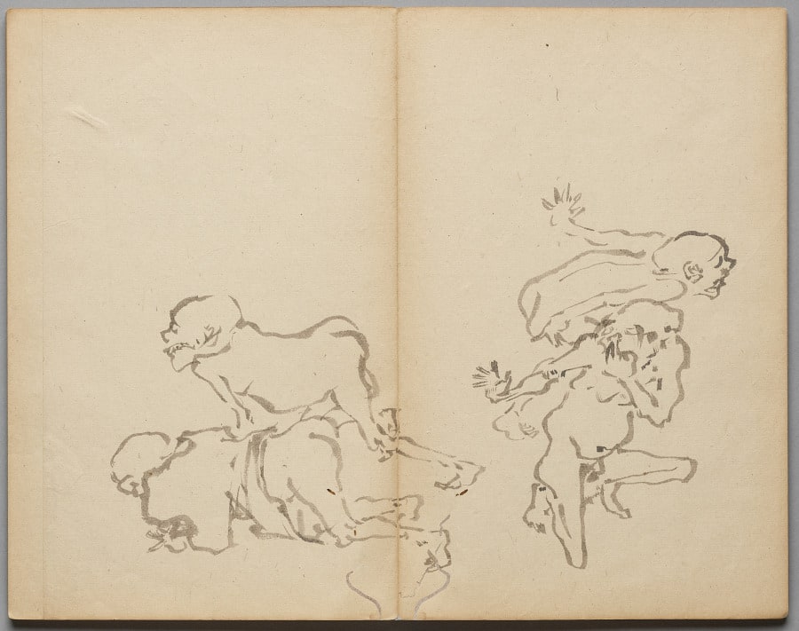 Seniors' Farting Contest from Sketch Album